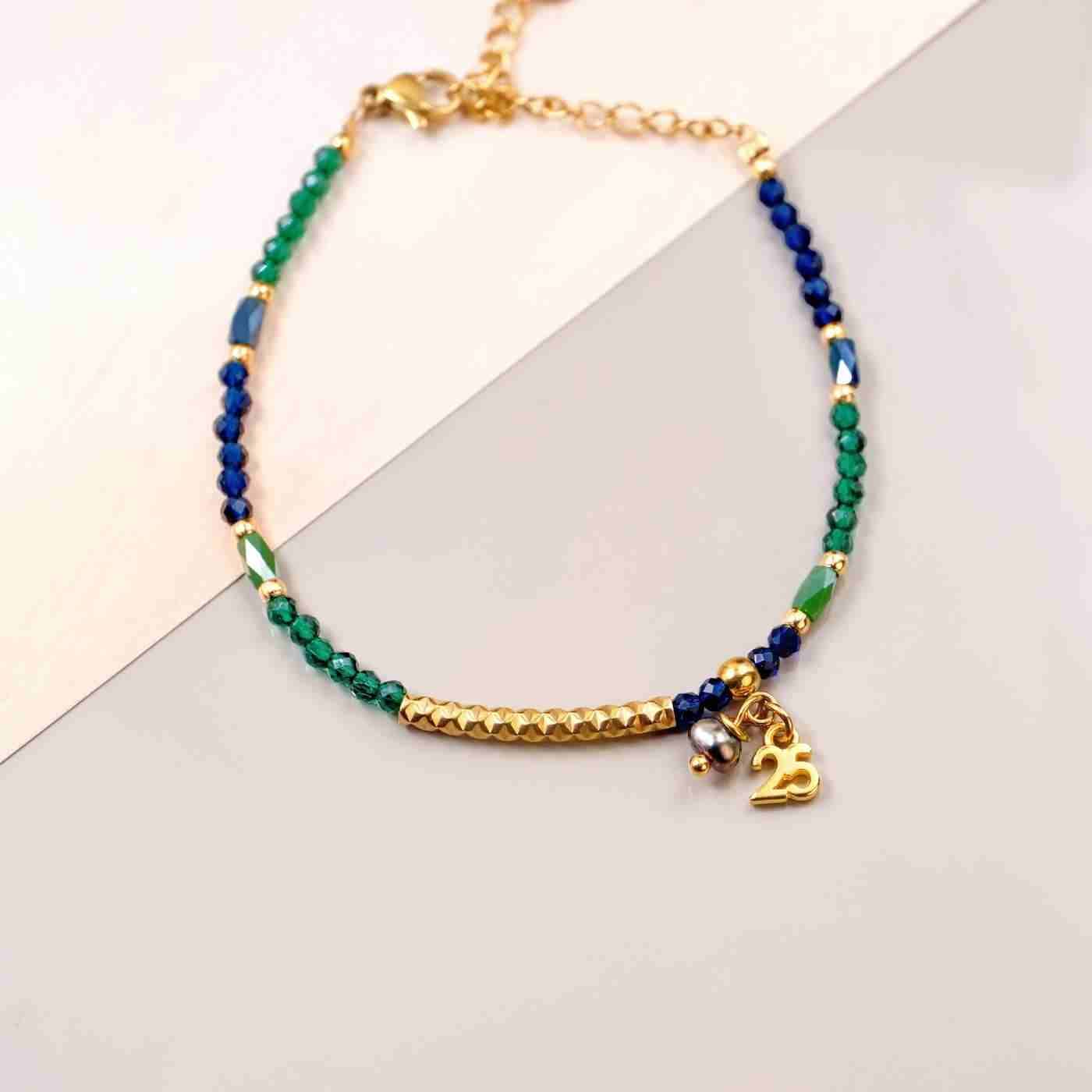 Zircon Crystals Lucky Bracelet — Pendants & charms from Toolittle