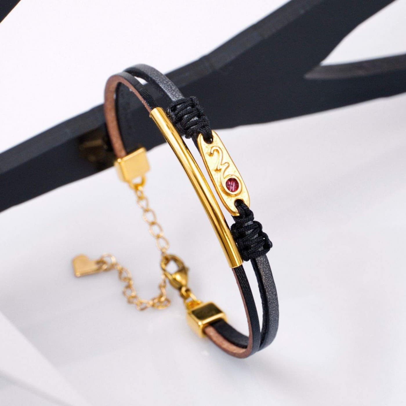 Lucky Bracelet 2026 – Glittered Enamel — Pendants & charms from Toolittle