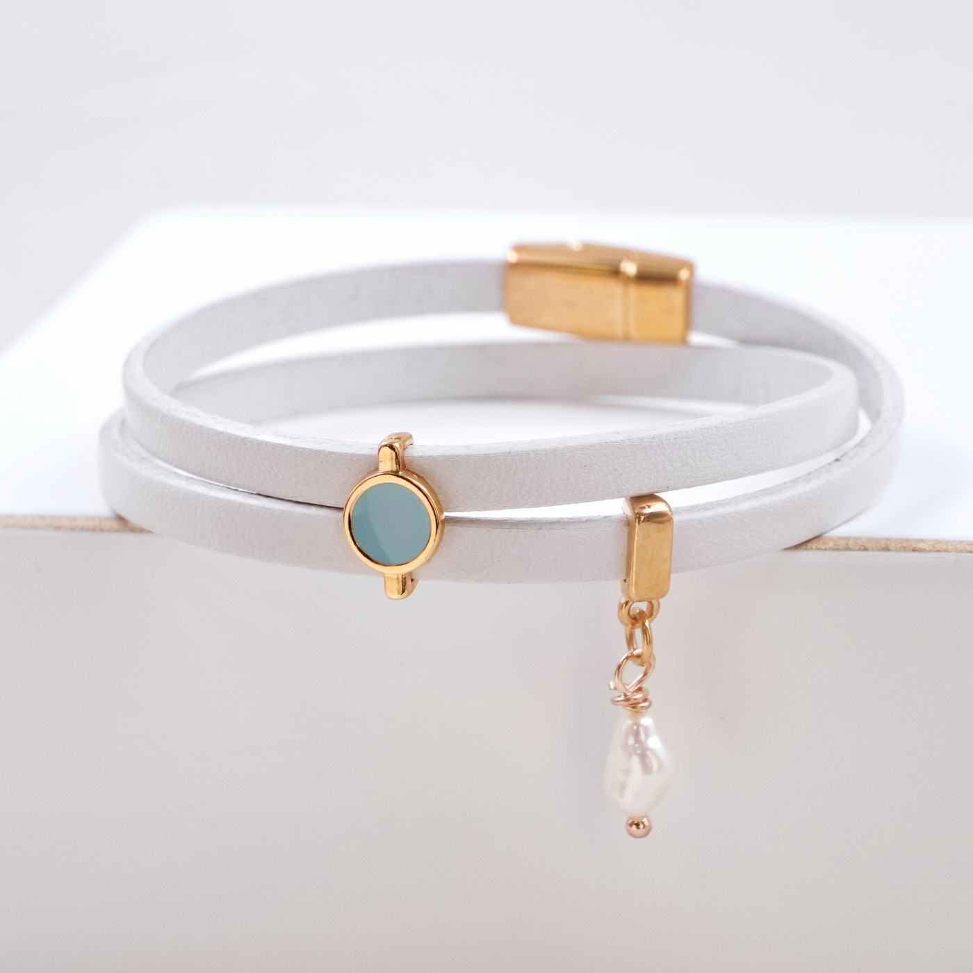 Double-wrapped Leather Bracelet — Bracelets from Toolittle