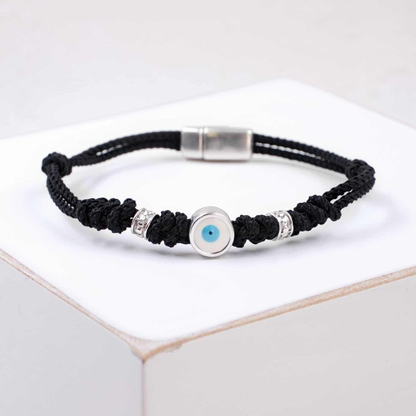 Men's Cord & Eye Bracelet — Bracelets from Toolittle