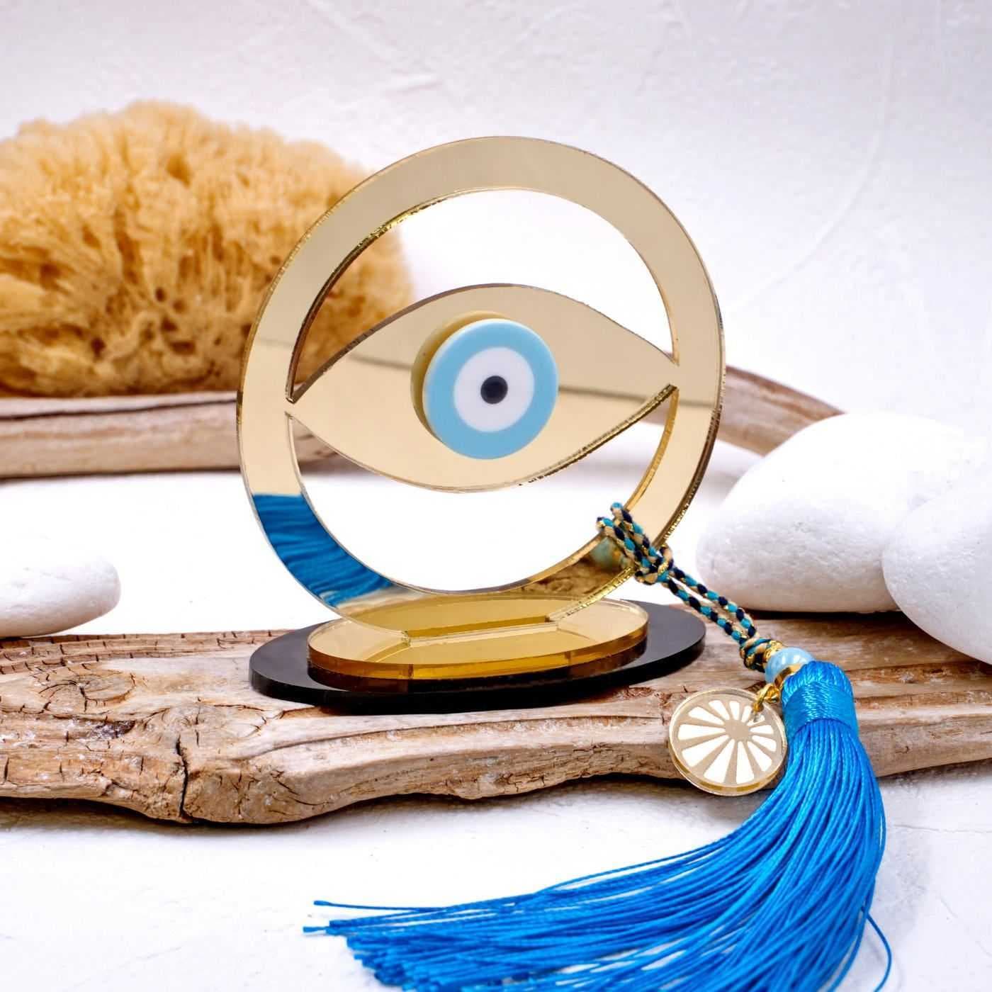 Plexiglass Lucky Evil Eye — Pendants & charms from Toolittle