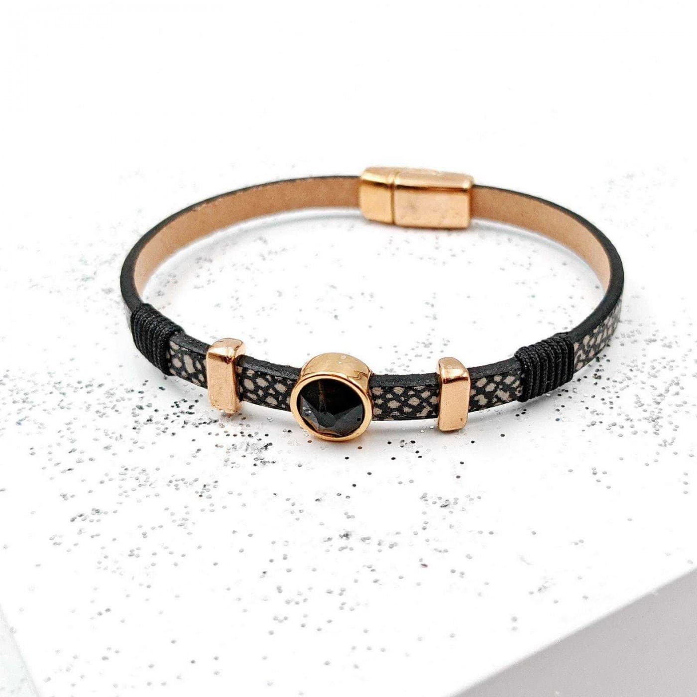 Peaky Leather bracelet — Bracelets from Toolittle