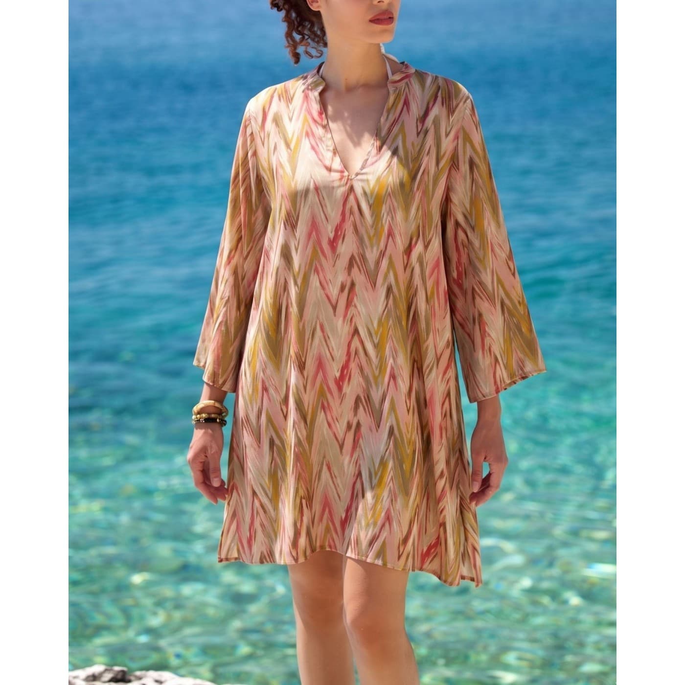 KOKKOSAMMOU Caftan Antiparos — Dresses from Toolittle