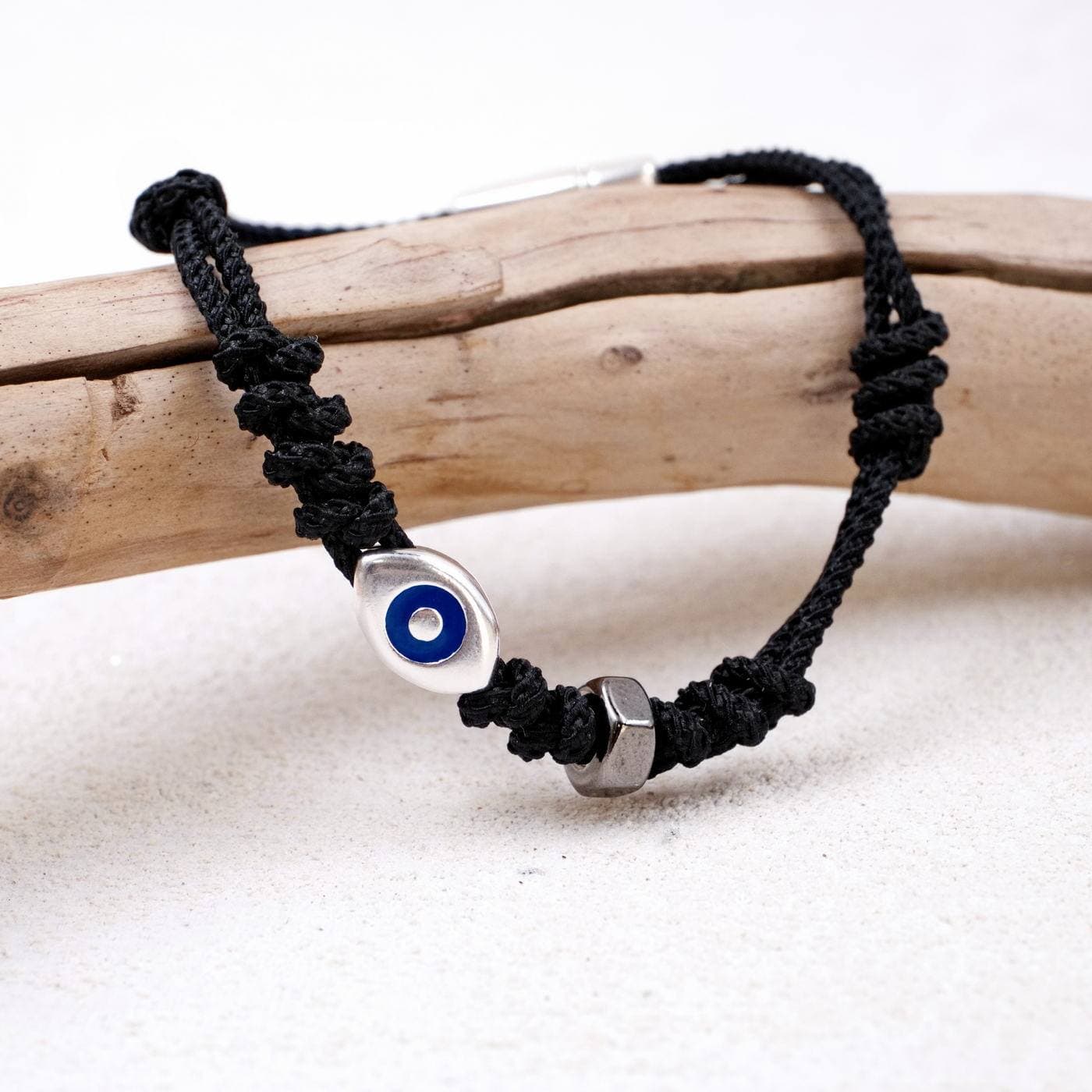 Men's Cord & Eye Bracelet — Bracelets from Toolittle