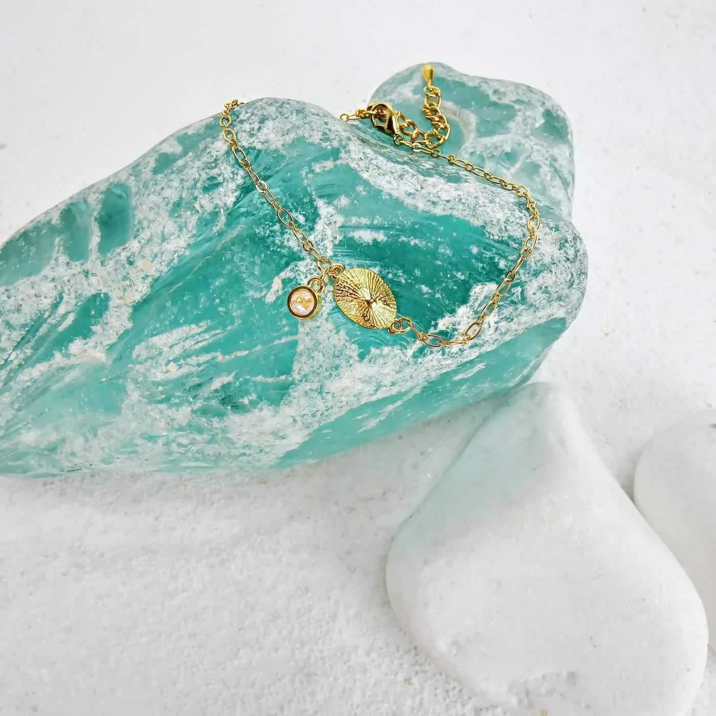 Gold Shell Anklet — Anklets from Toolittle