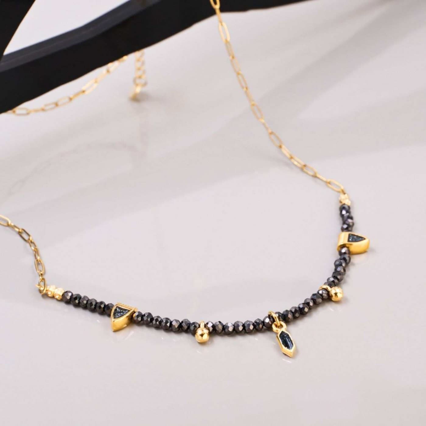 Crystal Jewelry: Handmade Glitter Necklace — Necklaces from Toolittle
