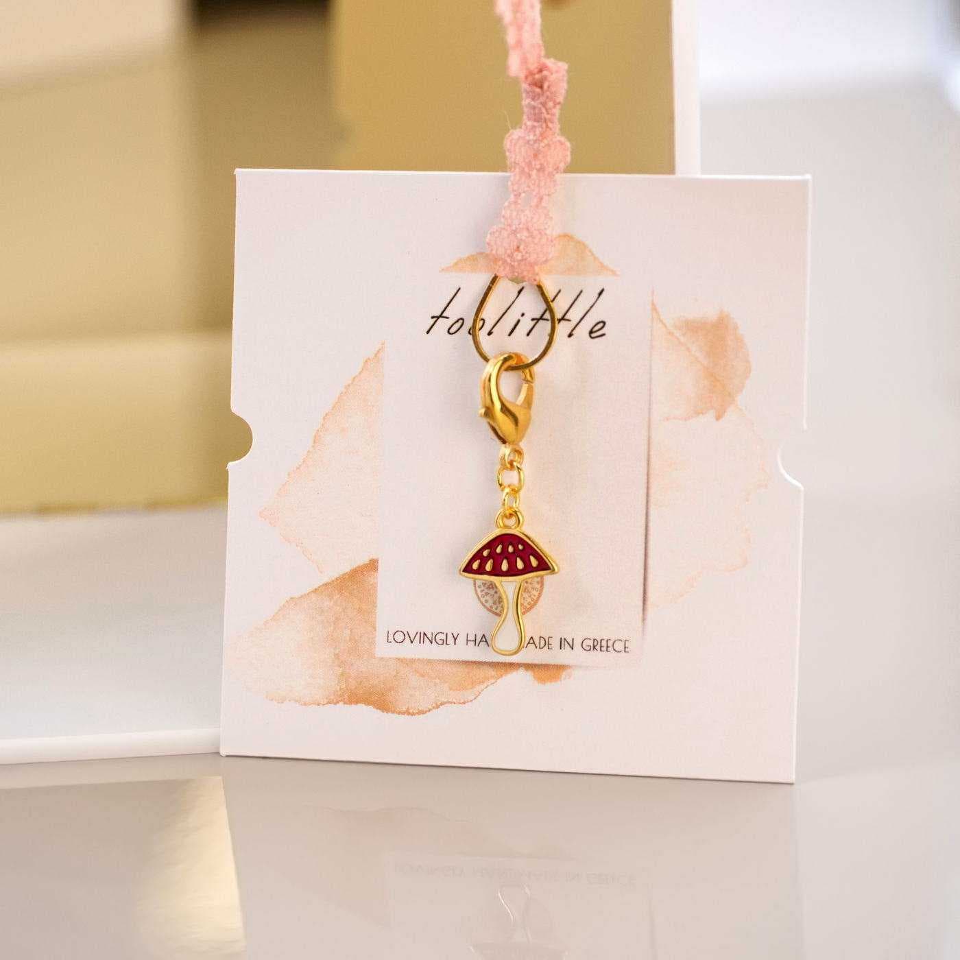 Mushroom Shoe Charm — Pendants & charms from Toolittle