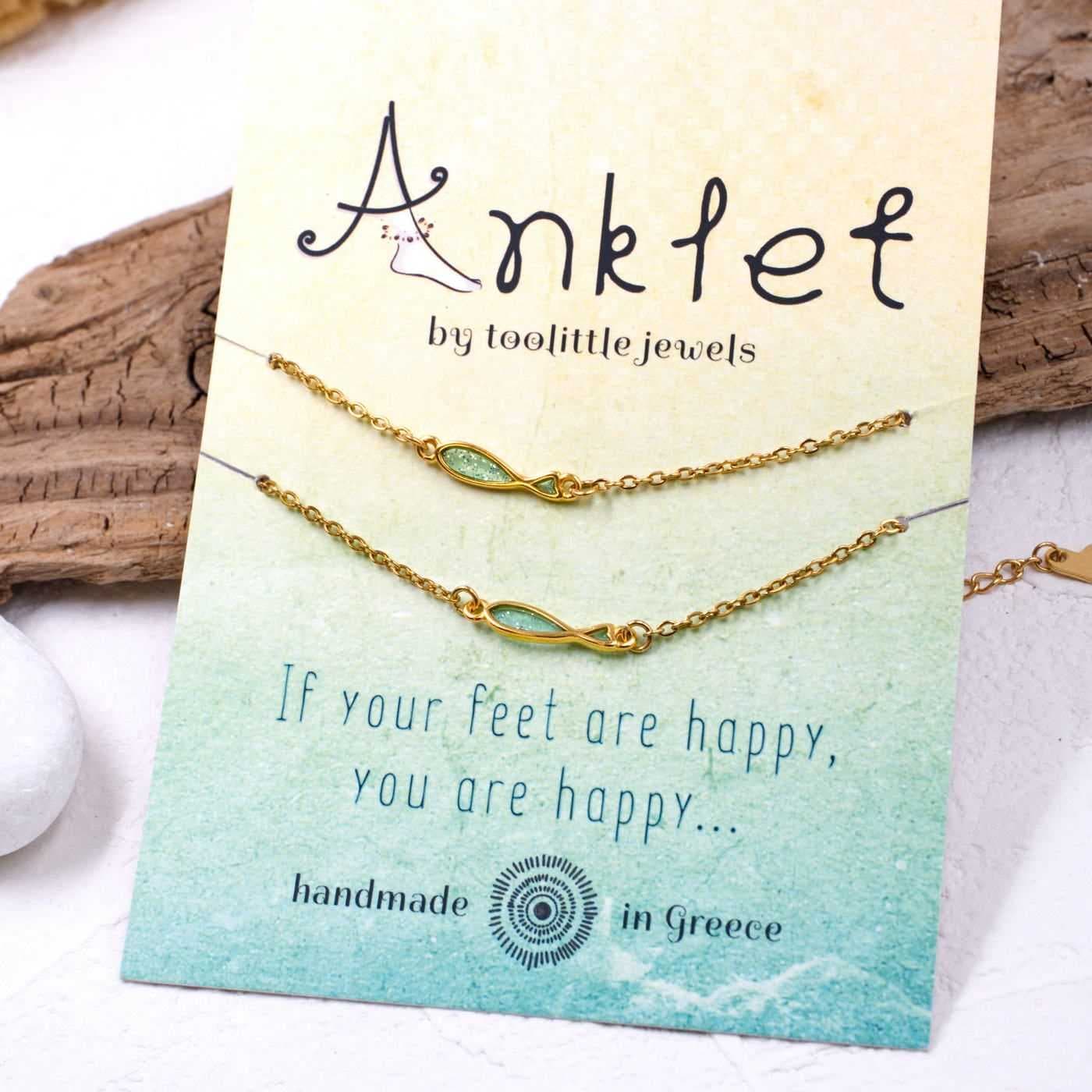 Enamel Fish Anklets — Anklets from Toolittle