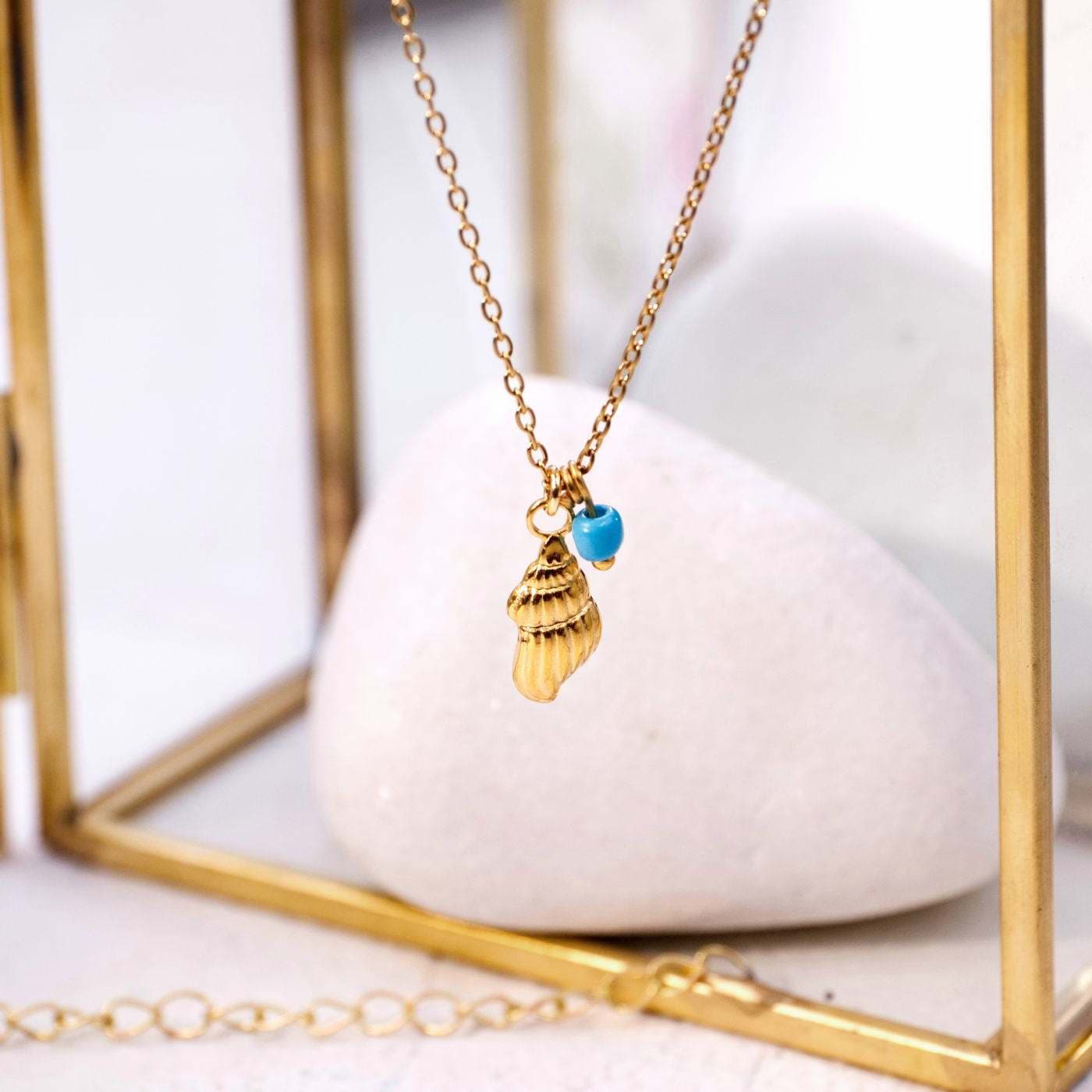 Inox Sea Shell Chain Necklace — Necklaces from Toolittle
