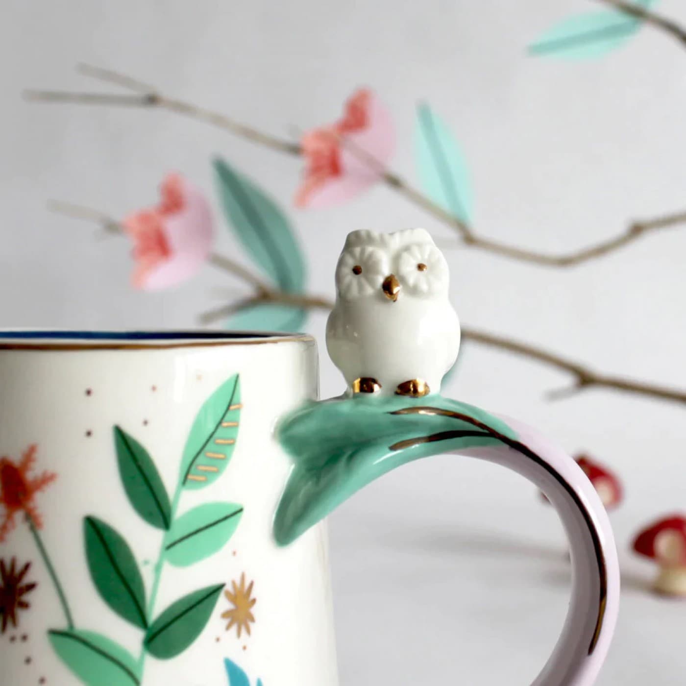 Secret Garden Owl Jug — Ceramics & pottery from Toolittle