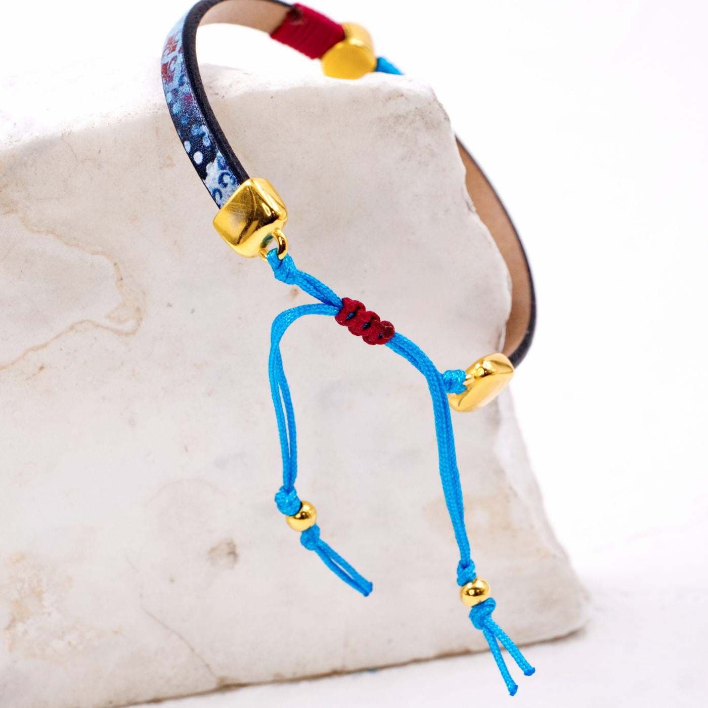 Evil Eye Leather Bracelet — Bracelets from Toolittle