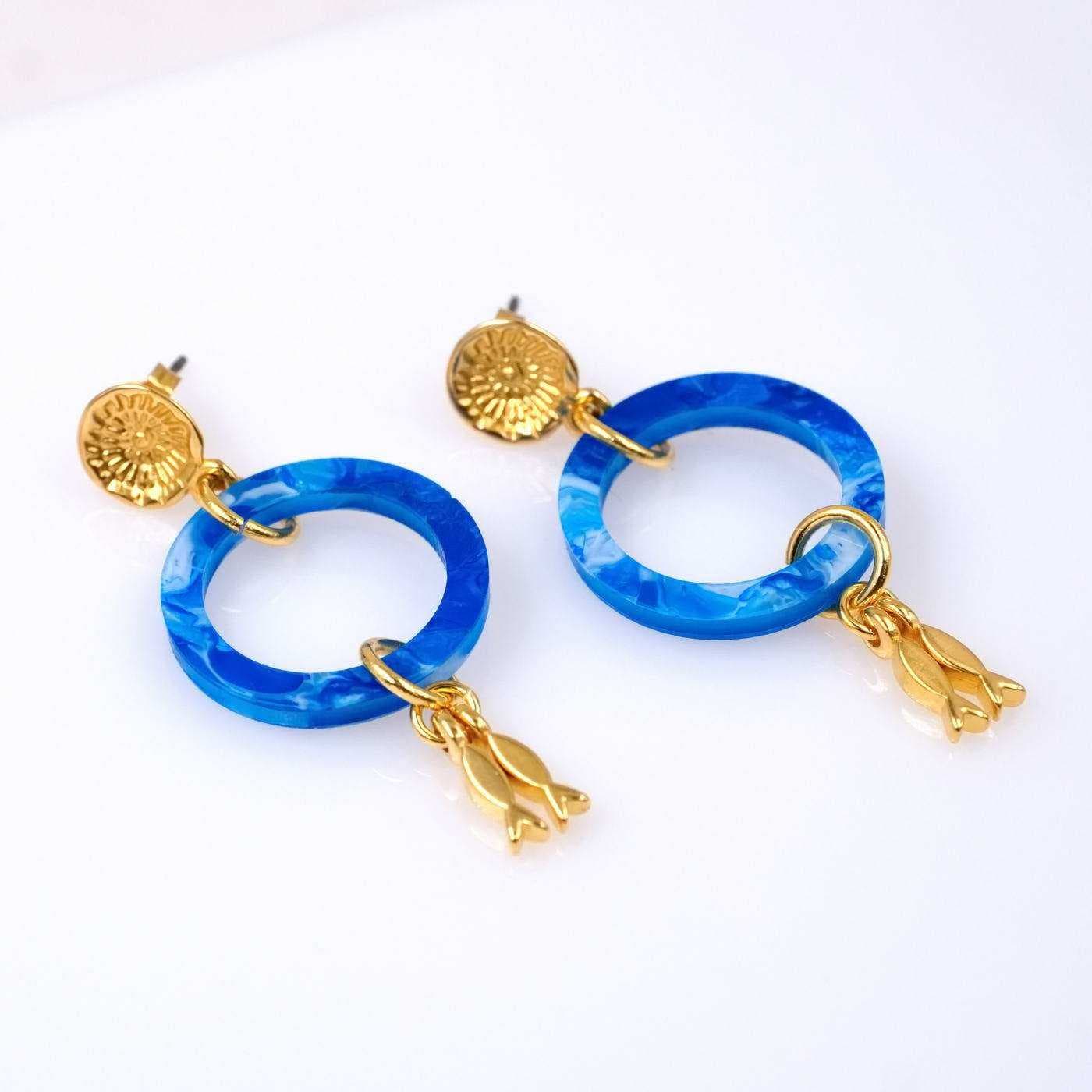 Earrings Hoops Plexiglas — Earrings from Toolittle