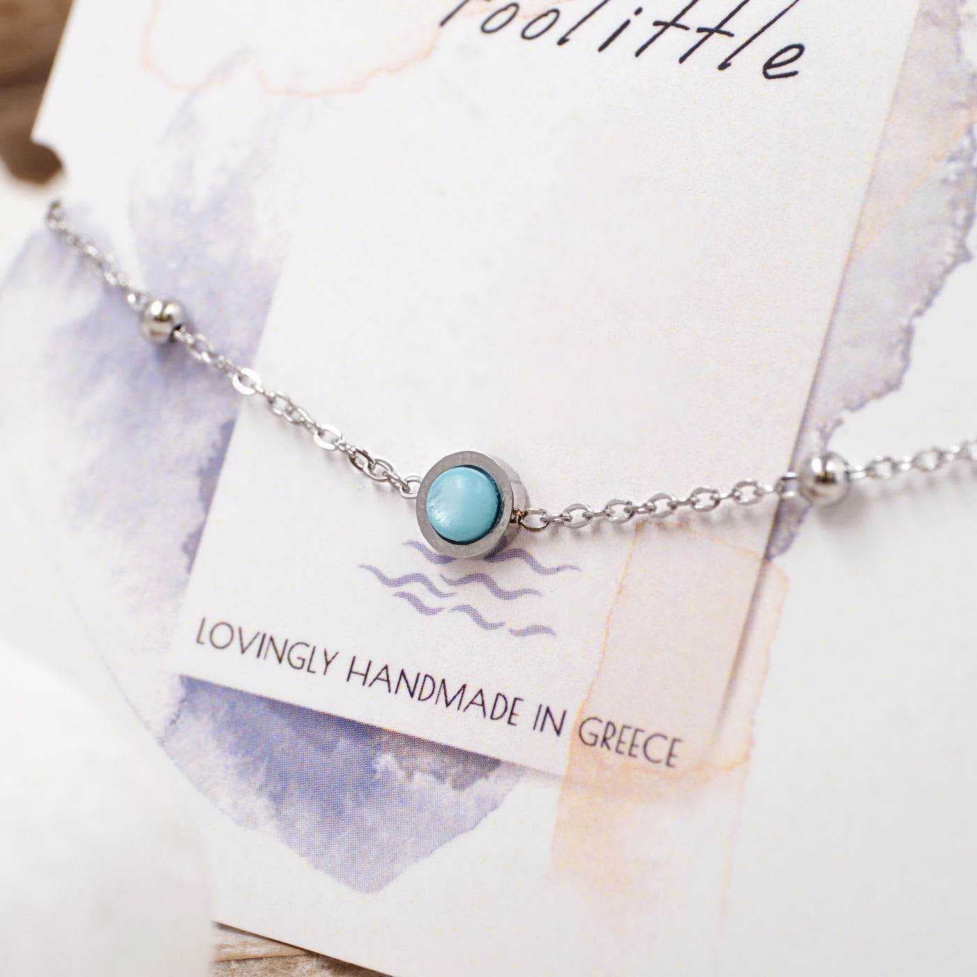 Inox Blue chain bracelet — Bracelets from Toolittle