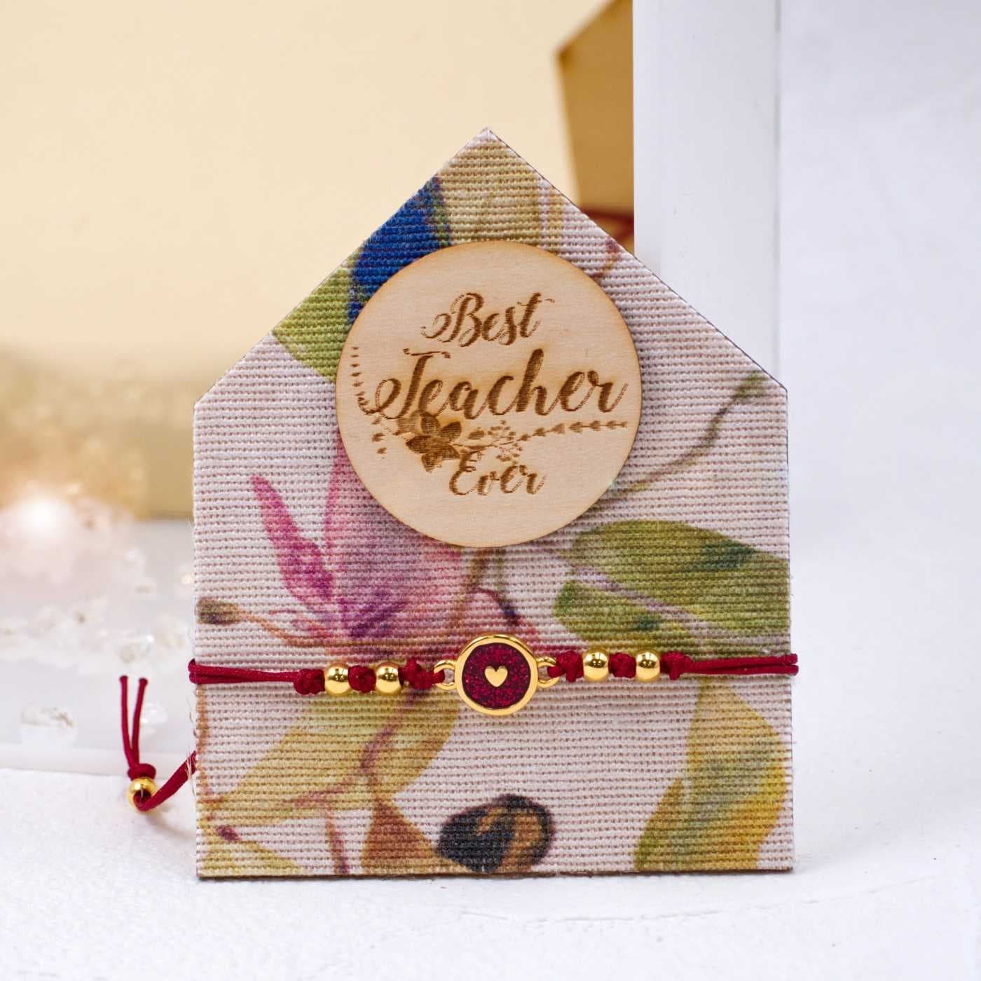 Gift for the Teacher - Heart Bracelet — Bracelets from Toolittle