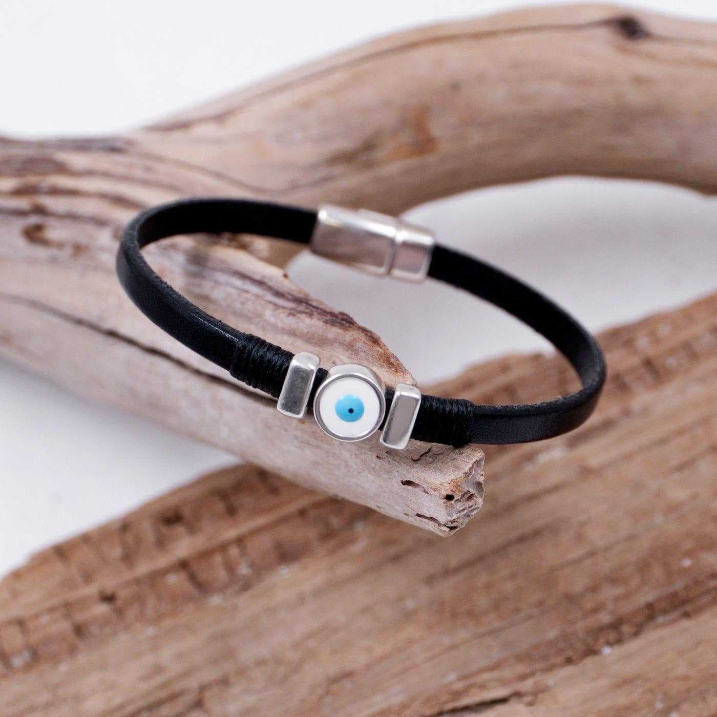Men's Bracelet with Evil Eye — Bracelets from Toolittle