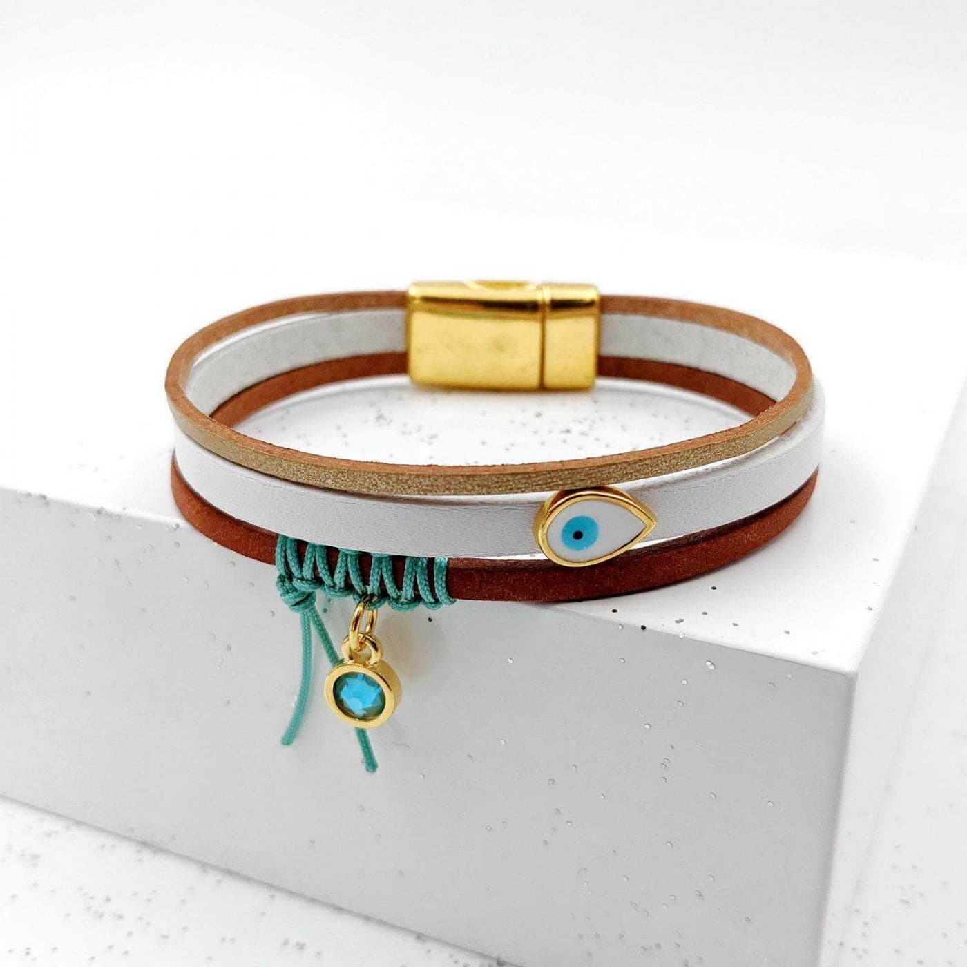 Summer Sand Leather bracelet — Bracelets from Toolittle