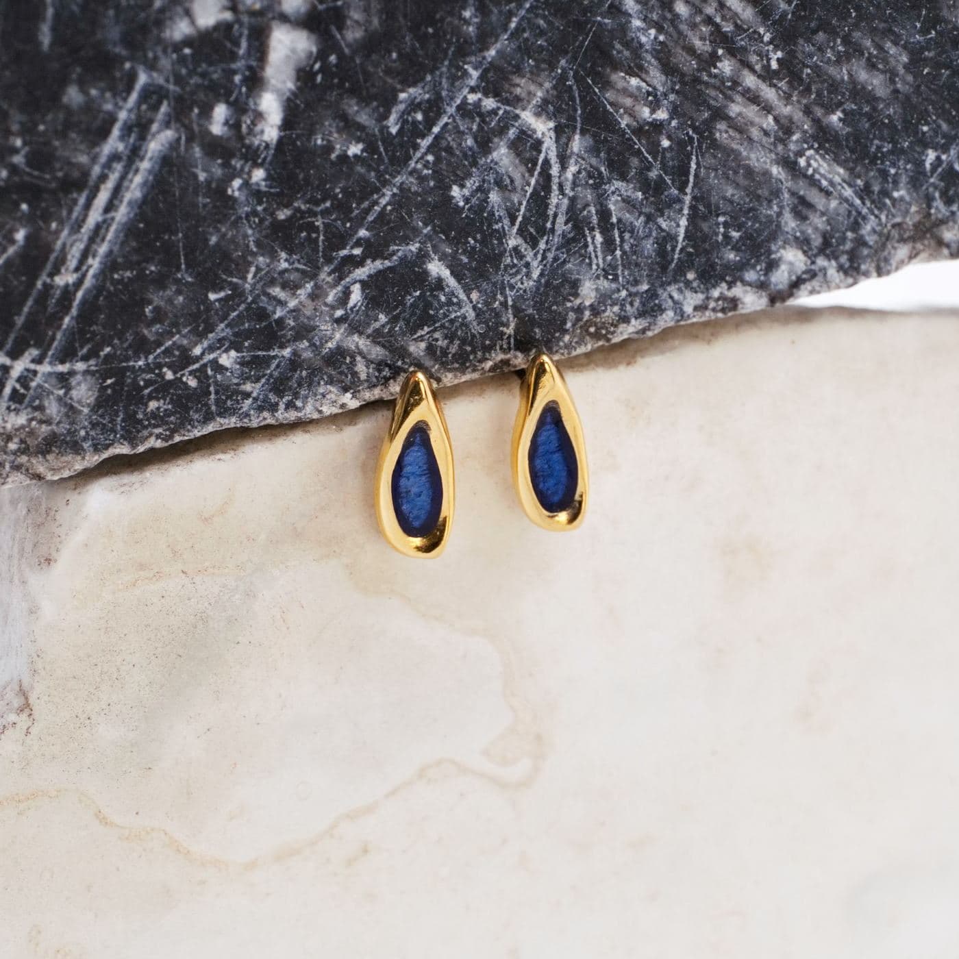Gold-plated Drop Earrings — Earrings from Toolittle