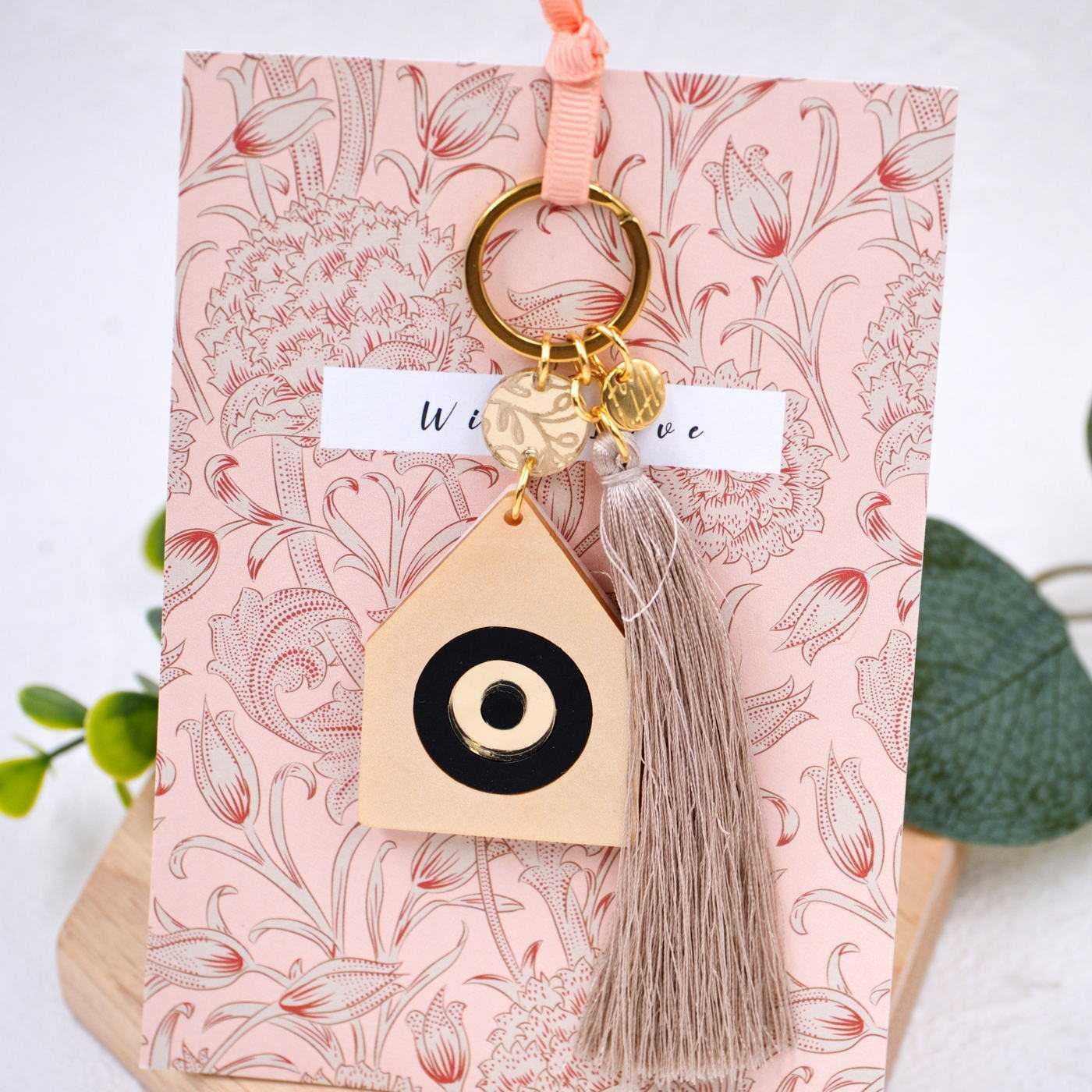 2026 Women's Keychain - Lucky House — Pendants & charms from Toolittle