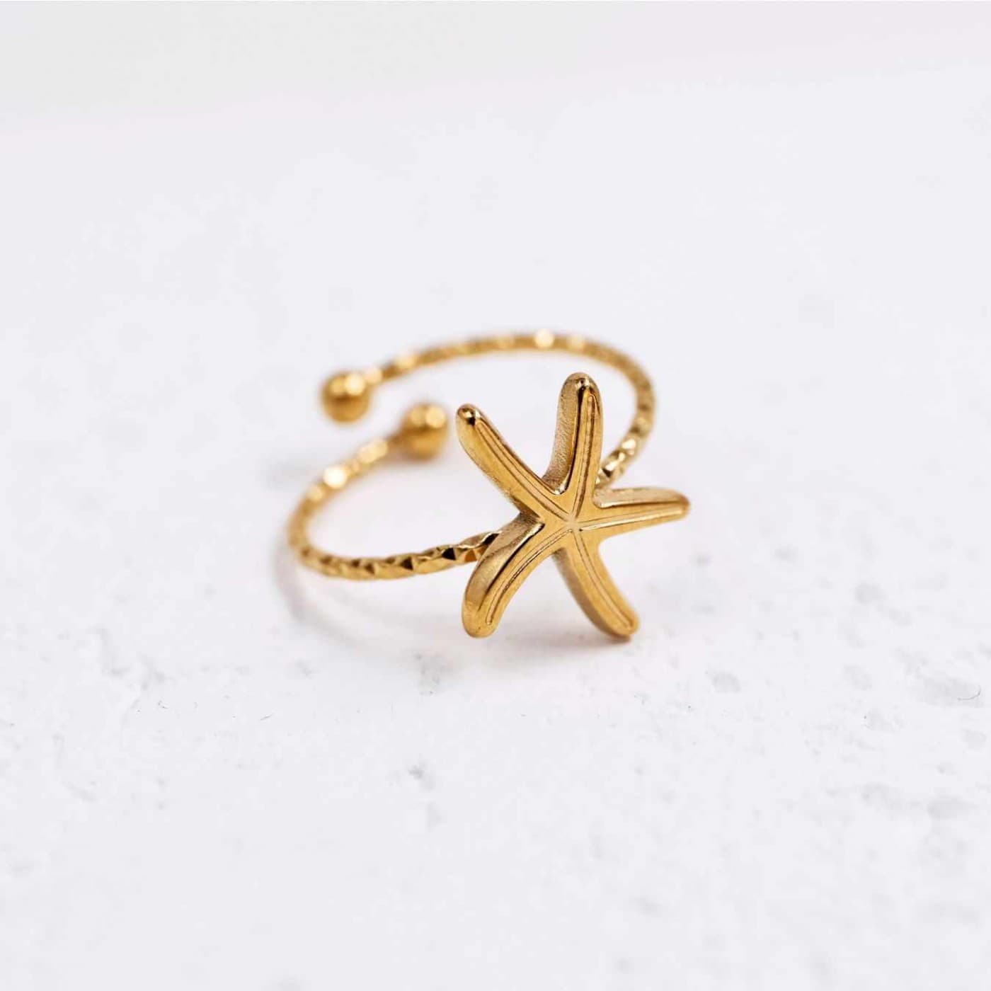 Stainless Steel Ring | Starfish — Rings from Toolittle