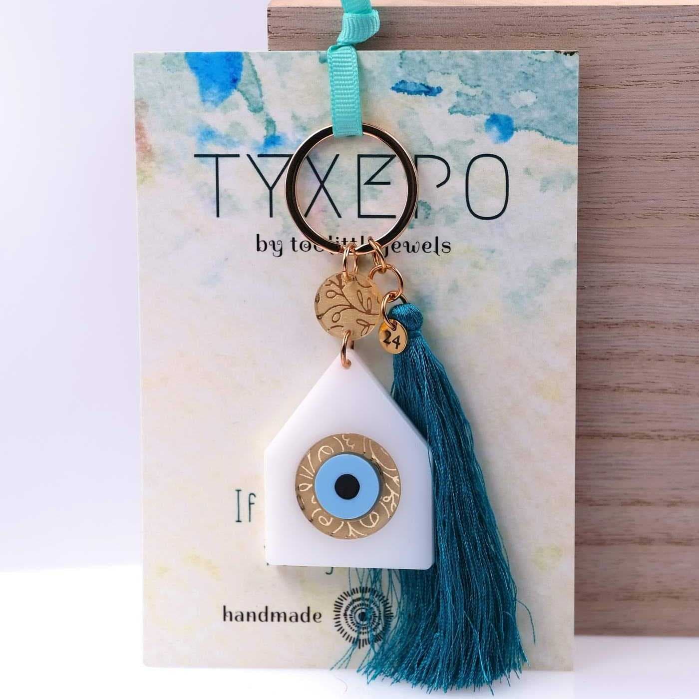 2026 Women's Keychain - Lucky House — Pendants & charms from Toolittle