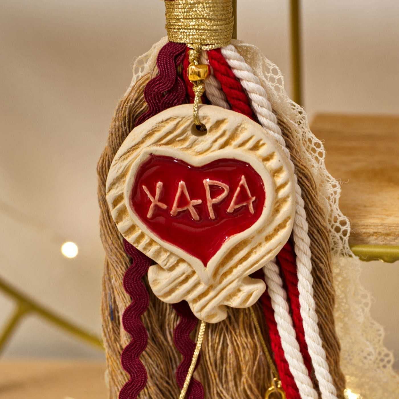 Christmas Lucky Charm with Pomegranate — Pendants & charms from Toolittle
