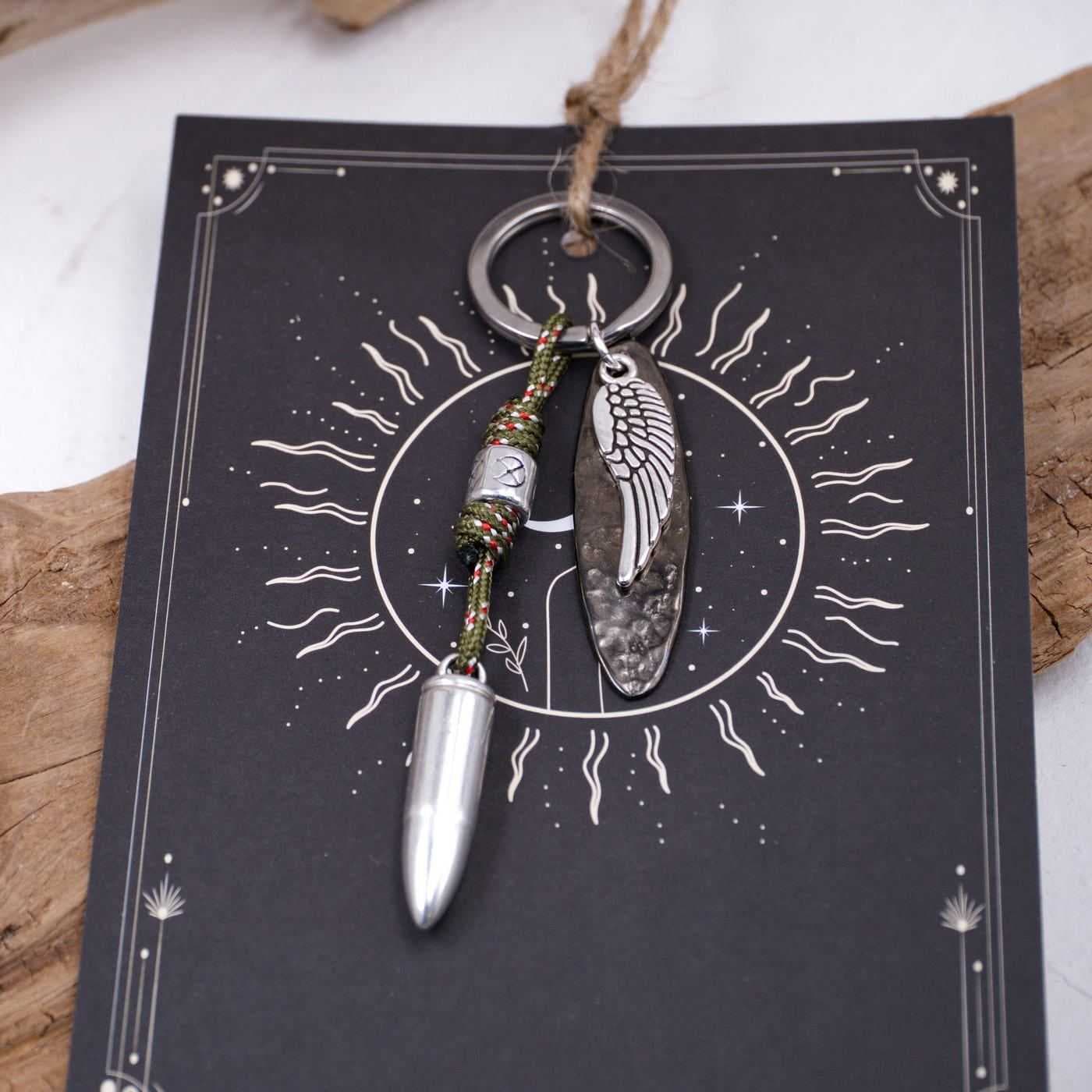 Bullet Men's Keychain — Pendants & charms from Toolittle