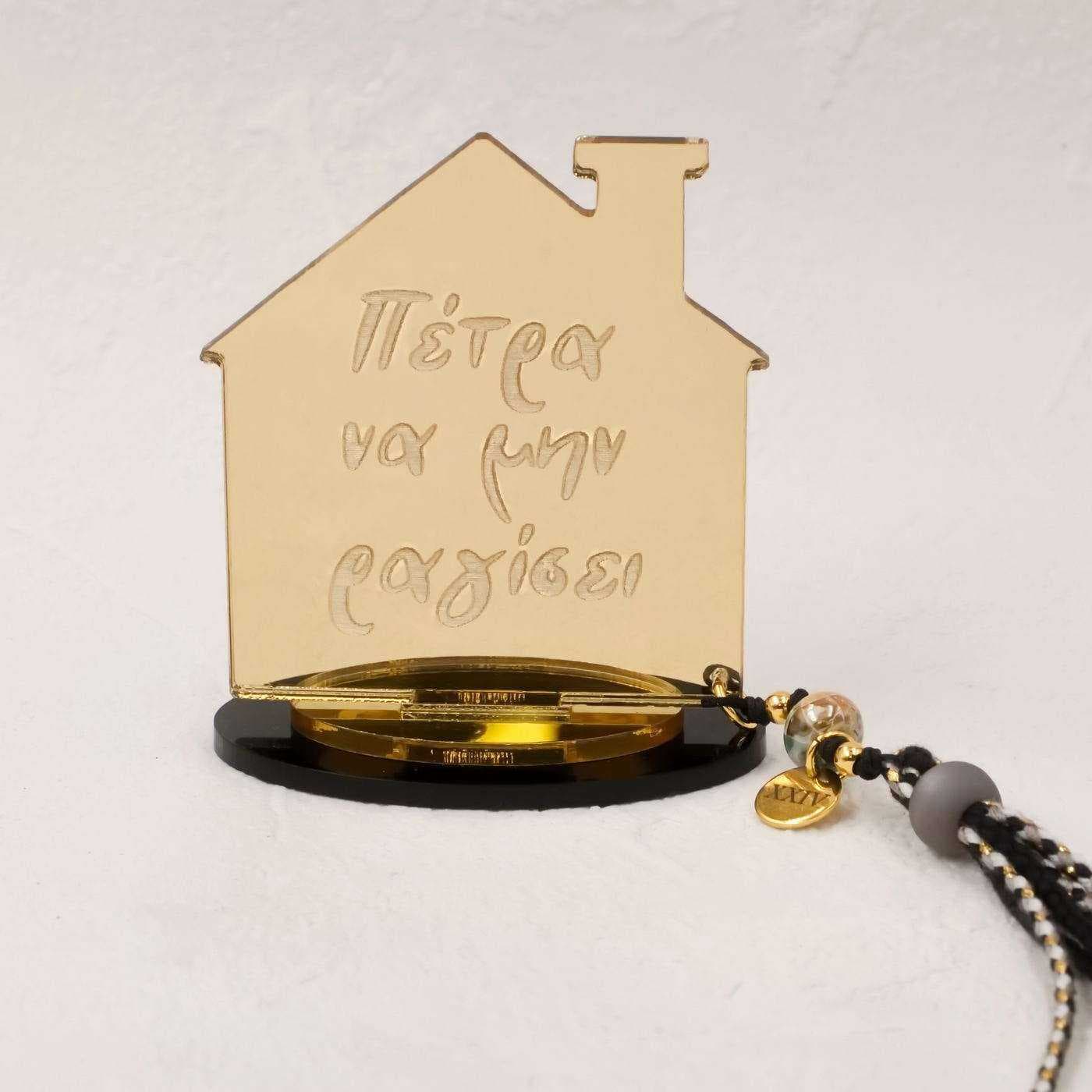 Plexiglass Lucky Charm House with Wish — Pendants & charms from Toolittle
