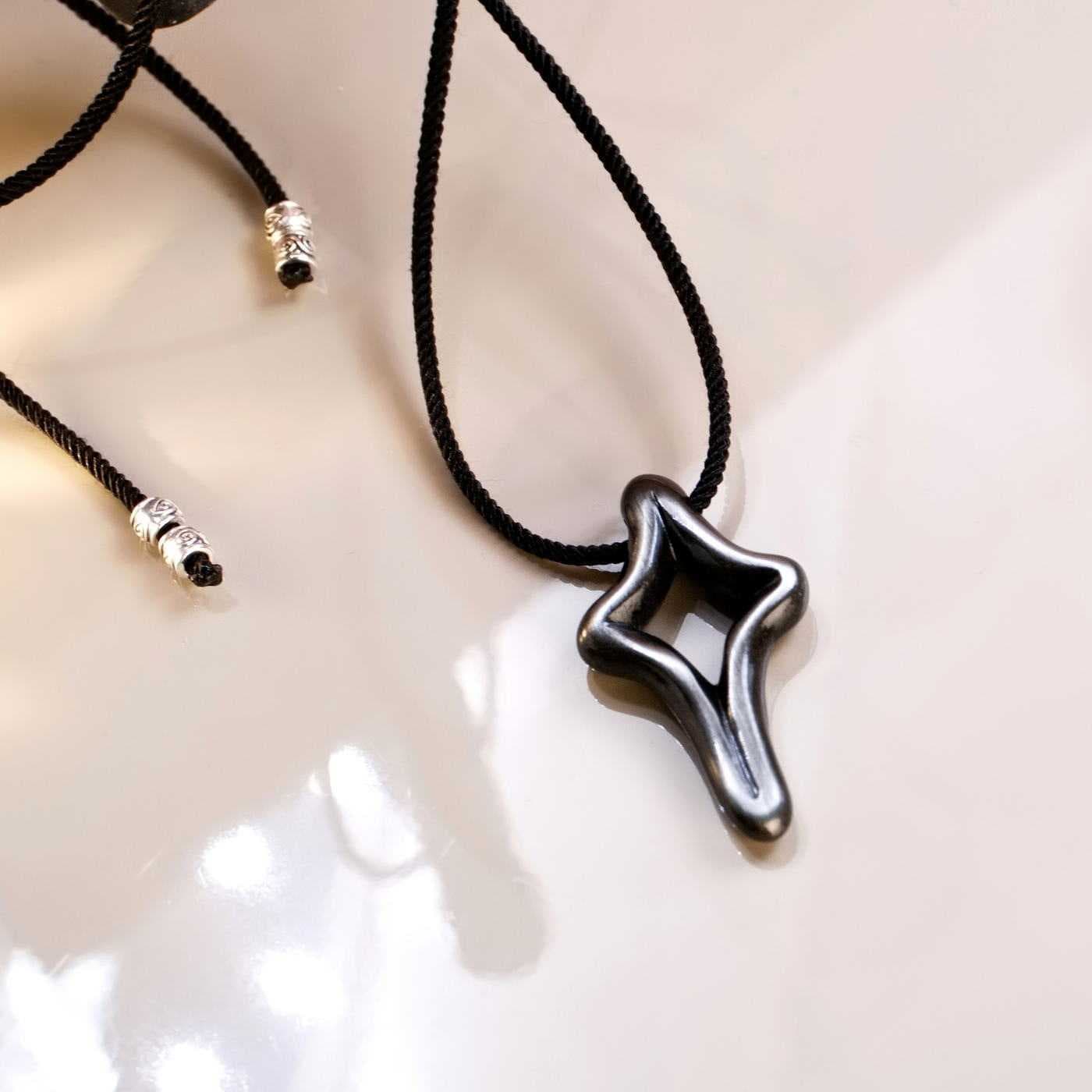 Organic Pendant Cross Necklace — Necklaces from Toolittle