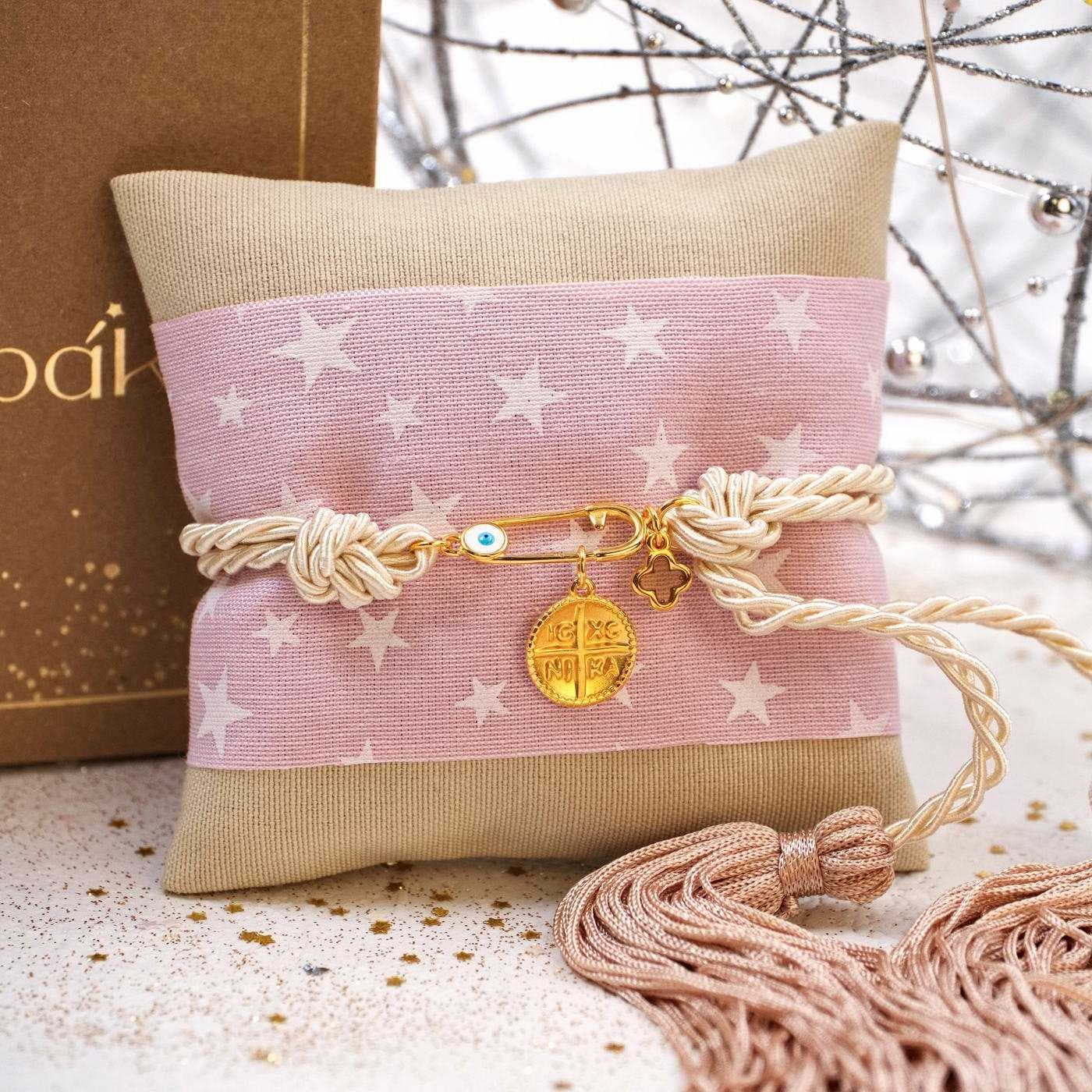 Lucky Cushion Charm for Newborn in a Box — Pendants & charms from Toolittle