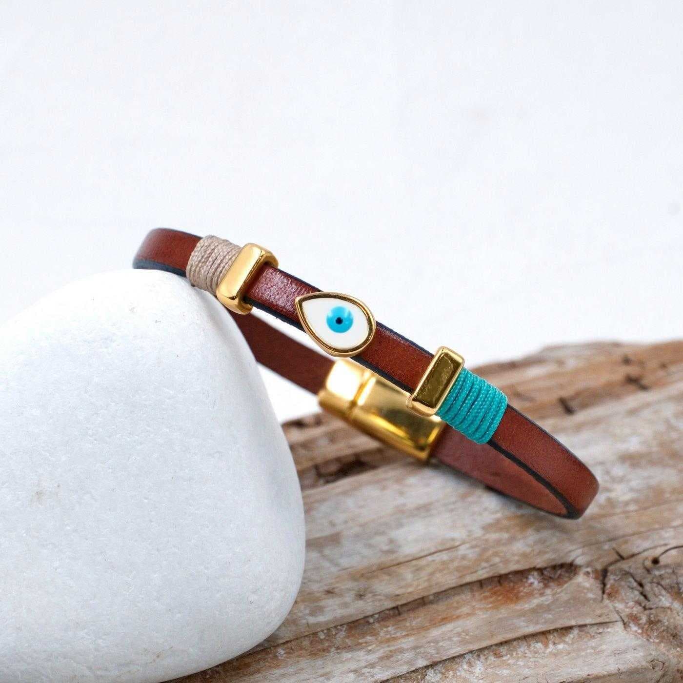 Eye Drop Leather Bracelet — Bracelets from Toolittle