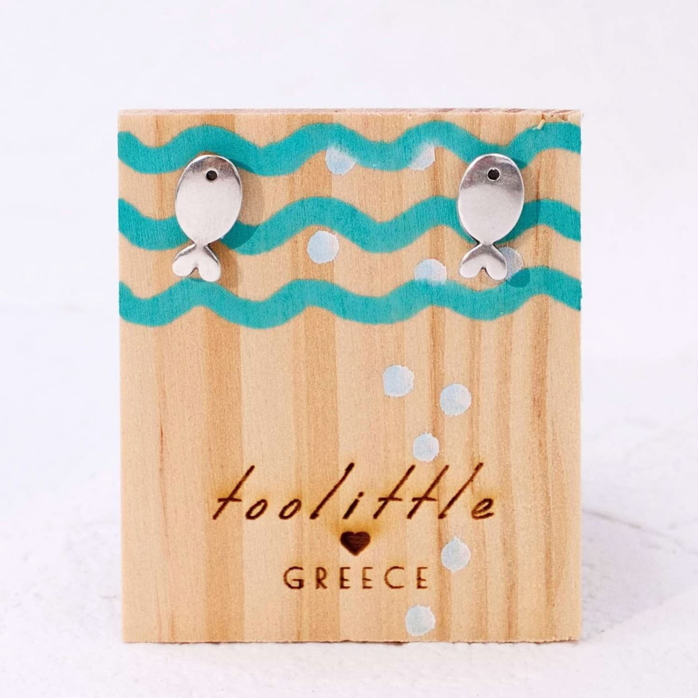 Fish Stud Earrings — Earrings from Toolittle