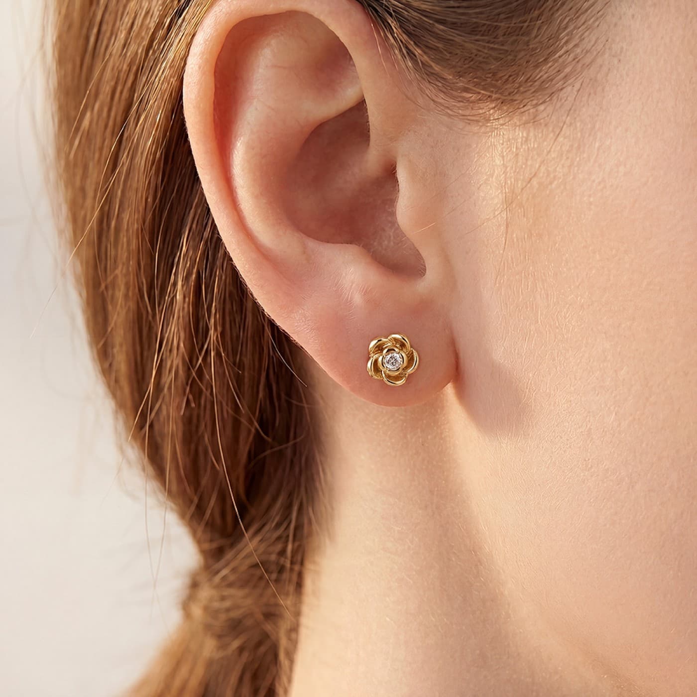 Stainless Steel Jewelry: Mini Flower Earrings — Earrings from Toolittle