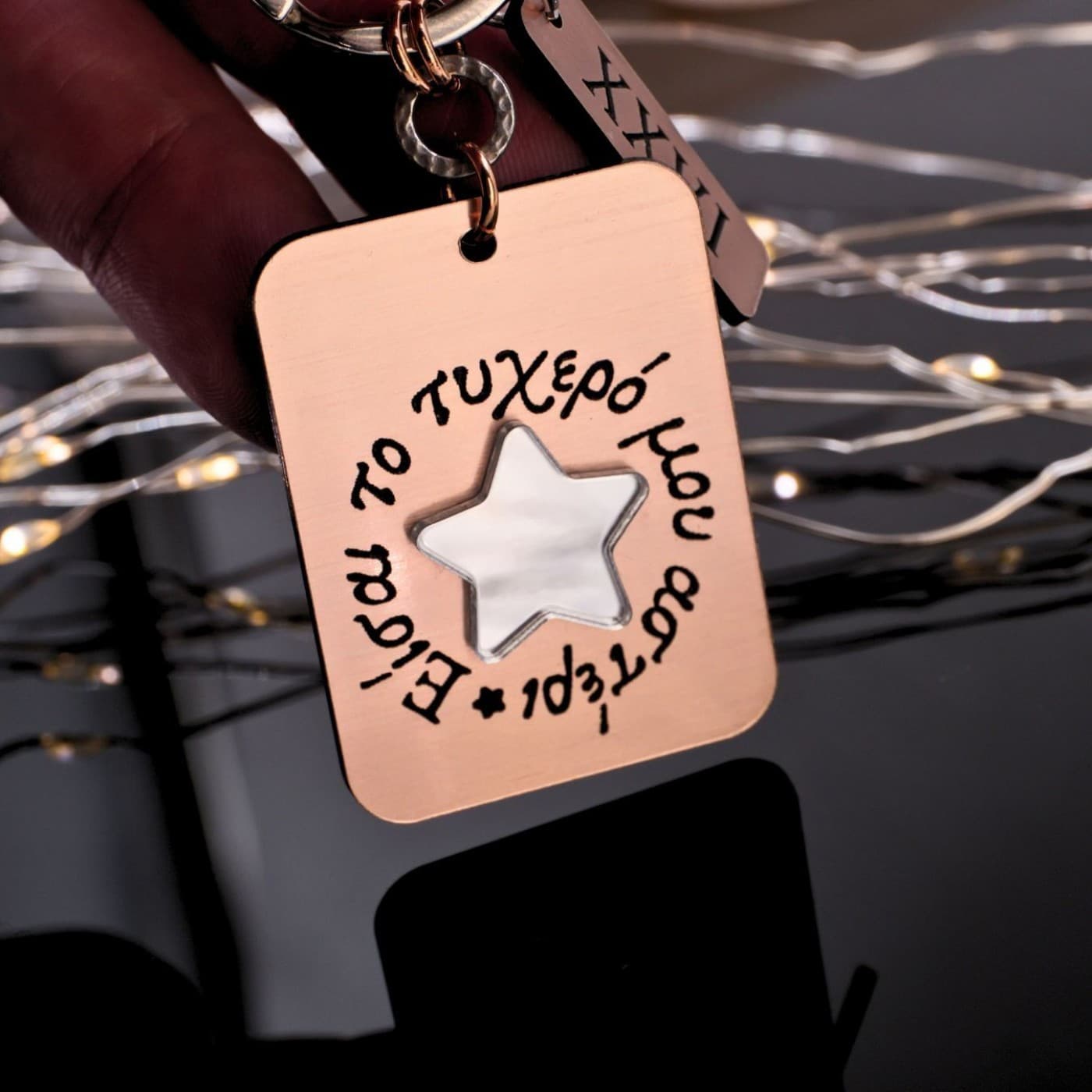 Women's Good Luck Keychain: "You are my lucky star" — Pendants & charms from Toolittle