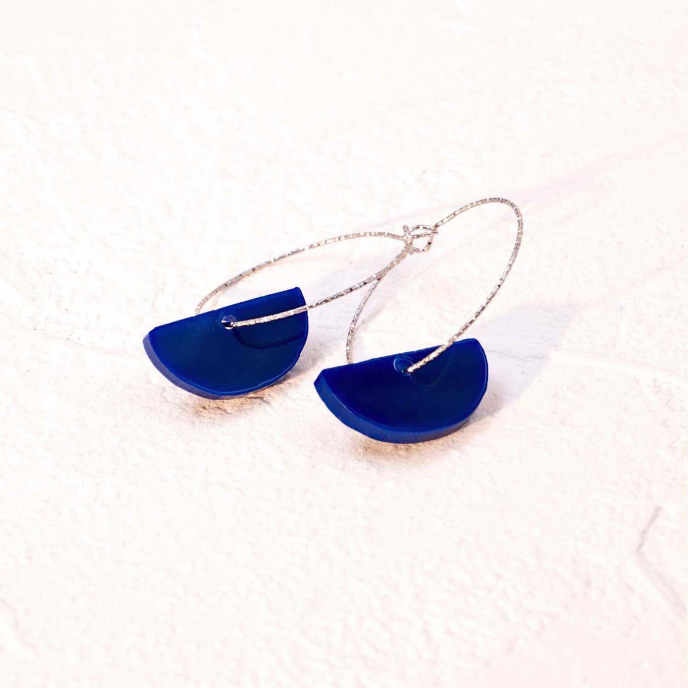 Plexiglass Hoop Earrings — Earrings from Toolittle