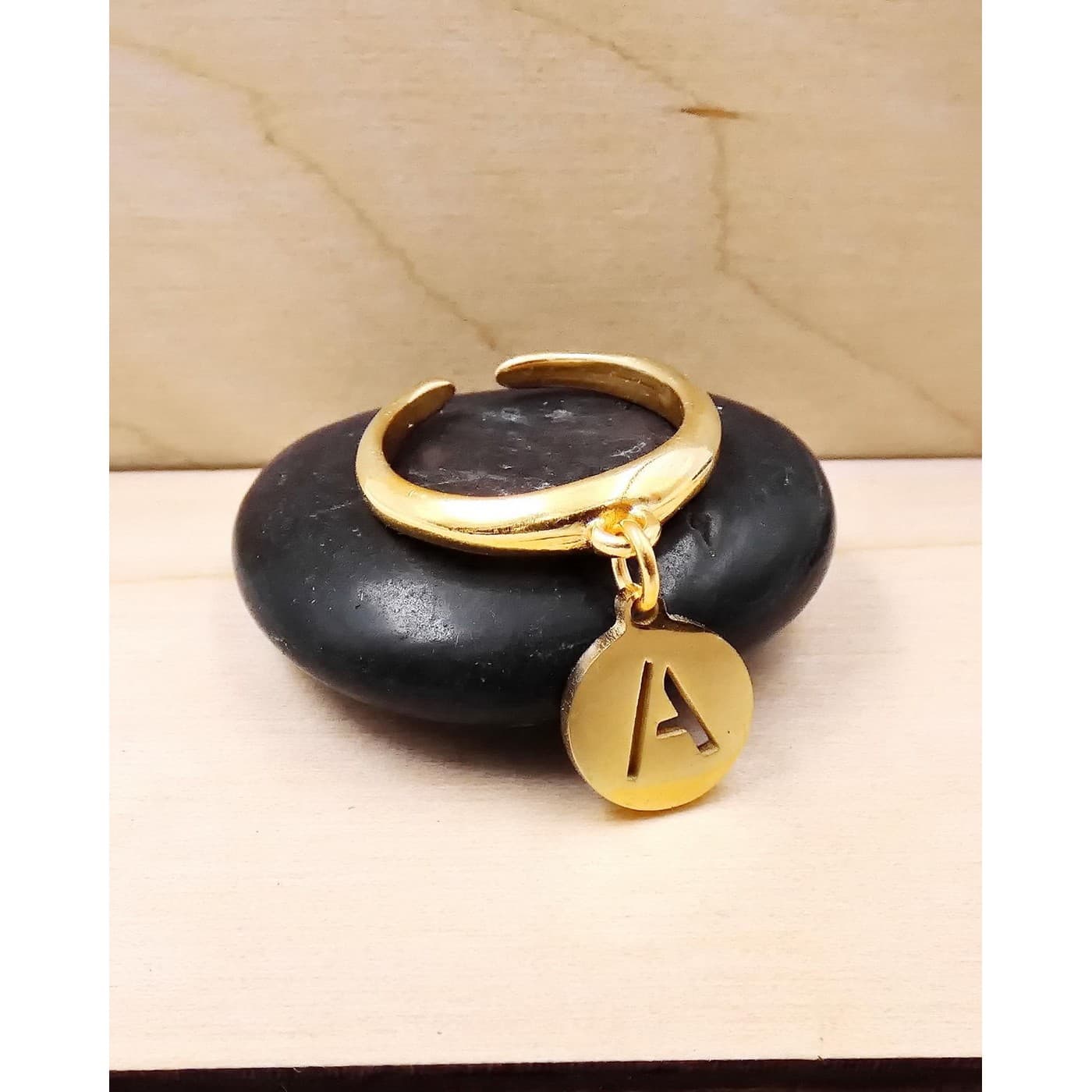 Encardia Initial Ring — Rings from Toolittle