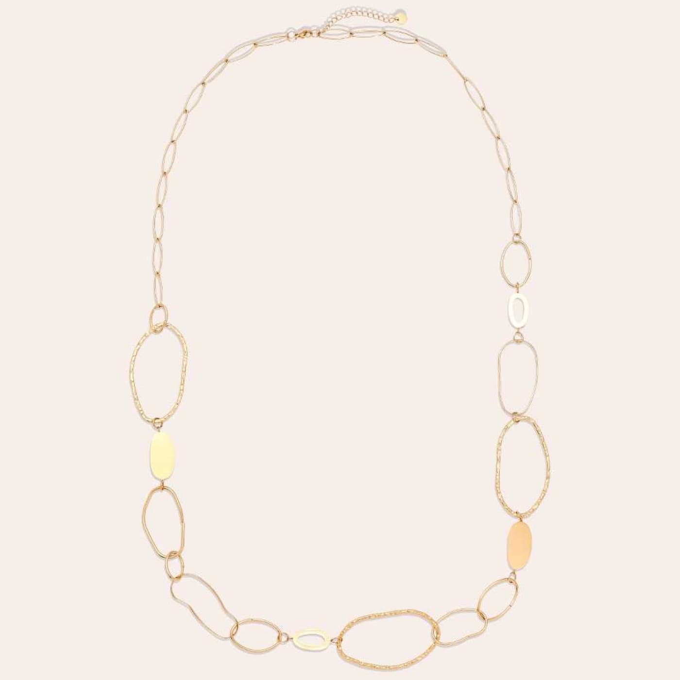 Long Necklace - Stainless Steel Oval Chain — Necklaces from Toolittle