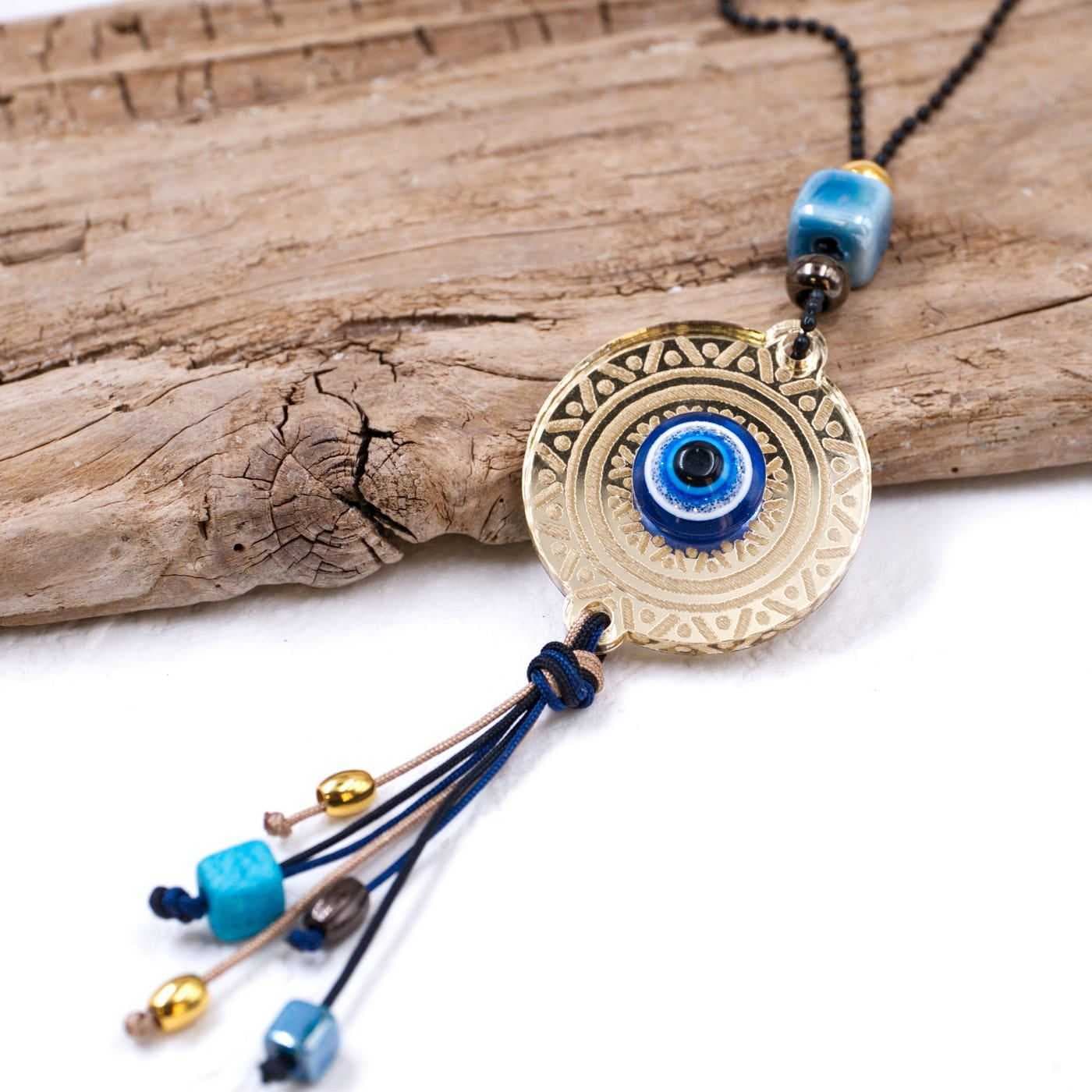 Good luck Car charm with Evil eye — Pendants & charms from Toolittle