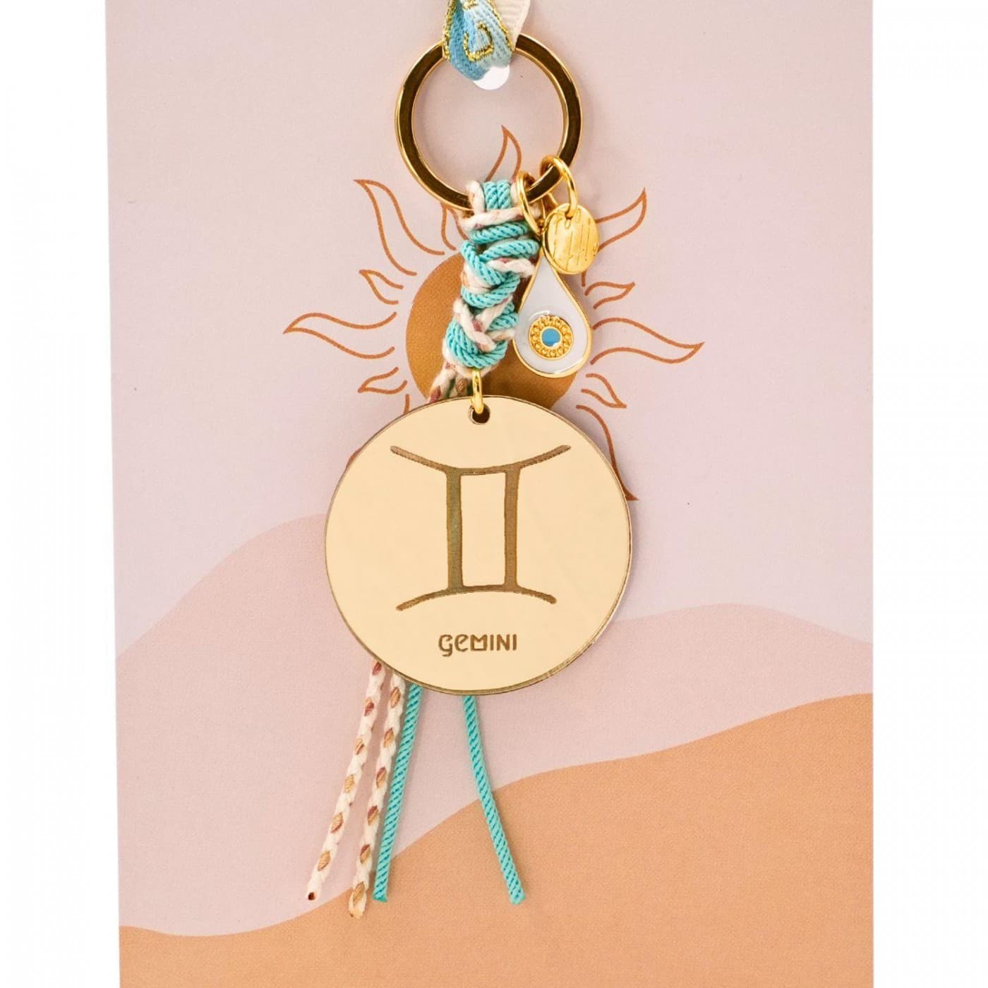 Air Signs Keychains (Gemini, Libra, Aquarius) — Pendants & charms from Toolittle