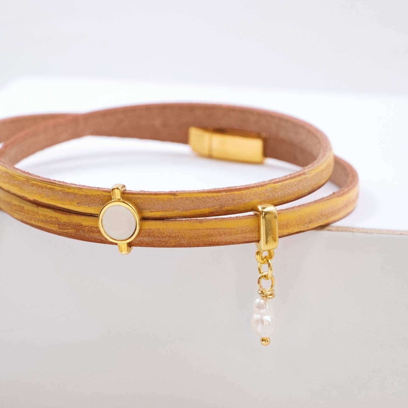 Distressed Leather Bracelet — Bracelets from Toolittle