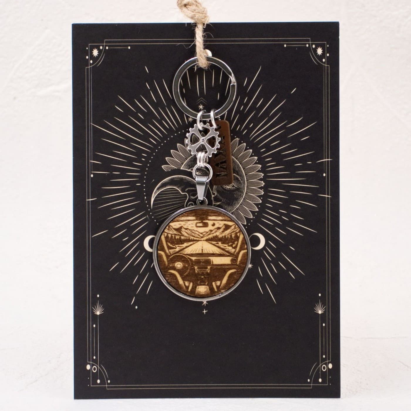 Men’s Lucky Keychain XXVI - "Car Dashboard" — Pendants & charms from Toolittle