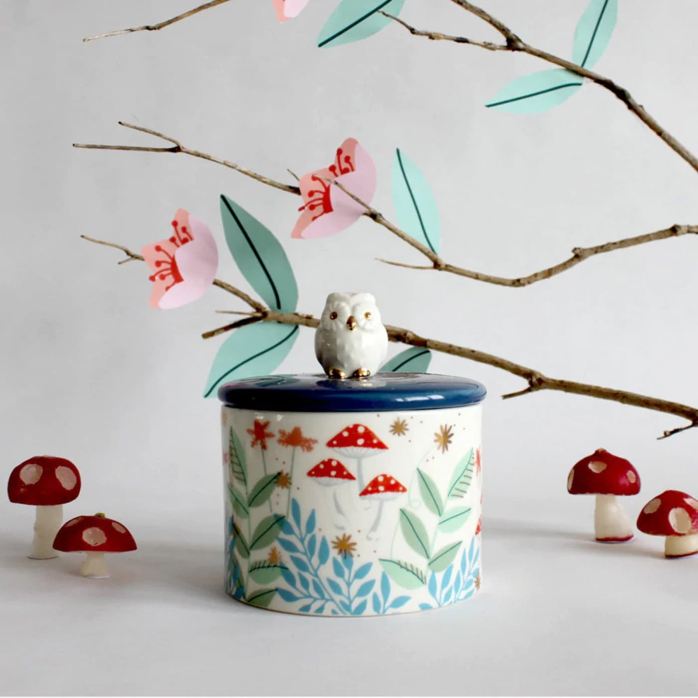 Secret Garden Owl Jar — Ceramics & pottery from Toolittle