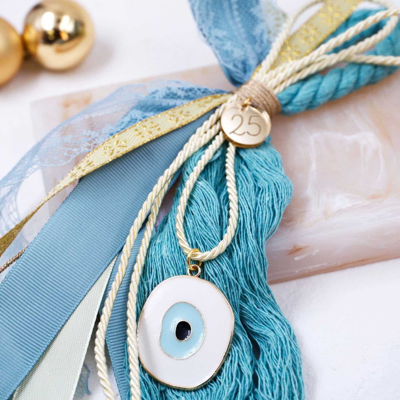 2026 Enamelled Evil Eye Lucky Charm — Pendants & charms from Toolittle