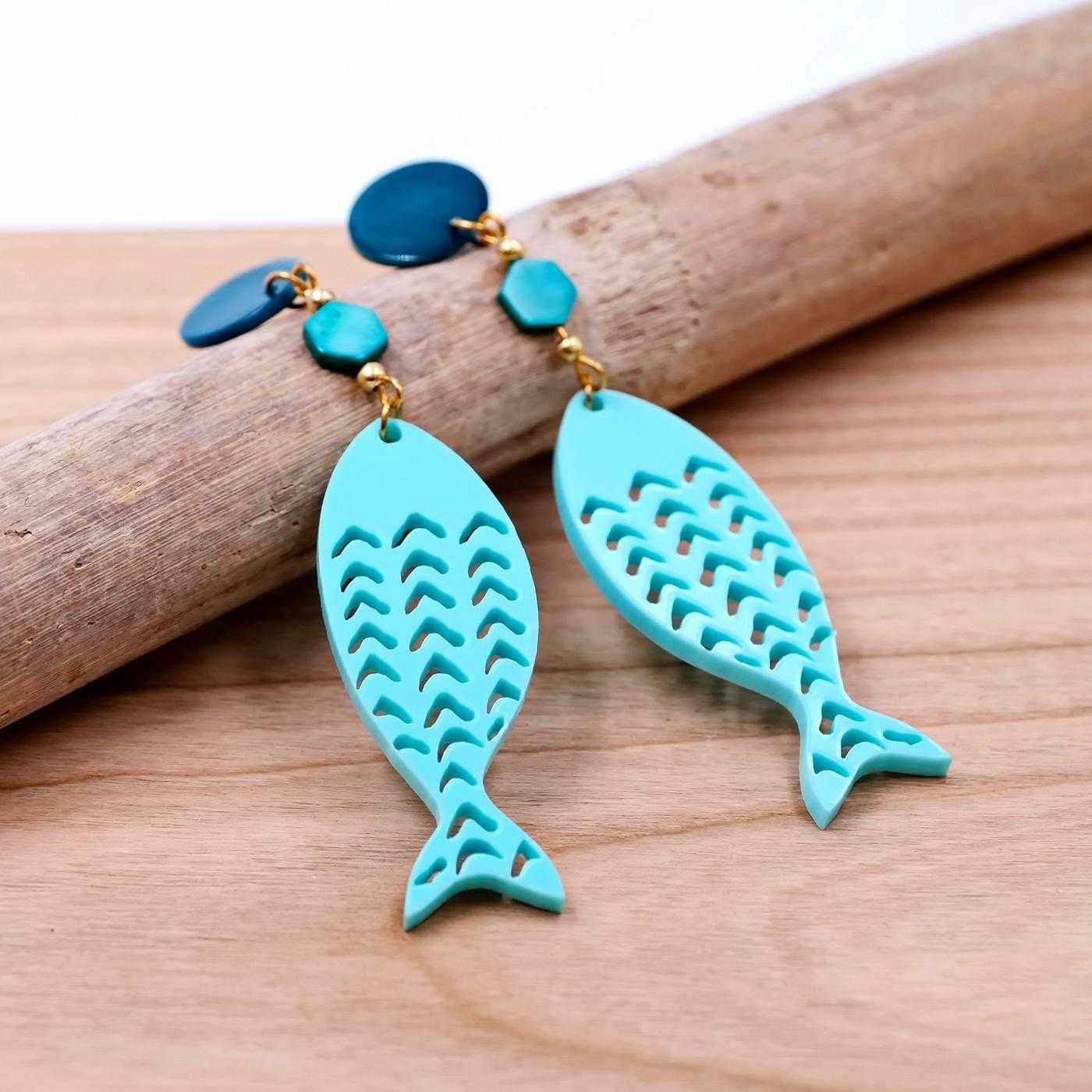 Inox earrings Beach Collection — Earrings from Toolittle
