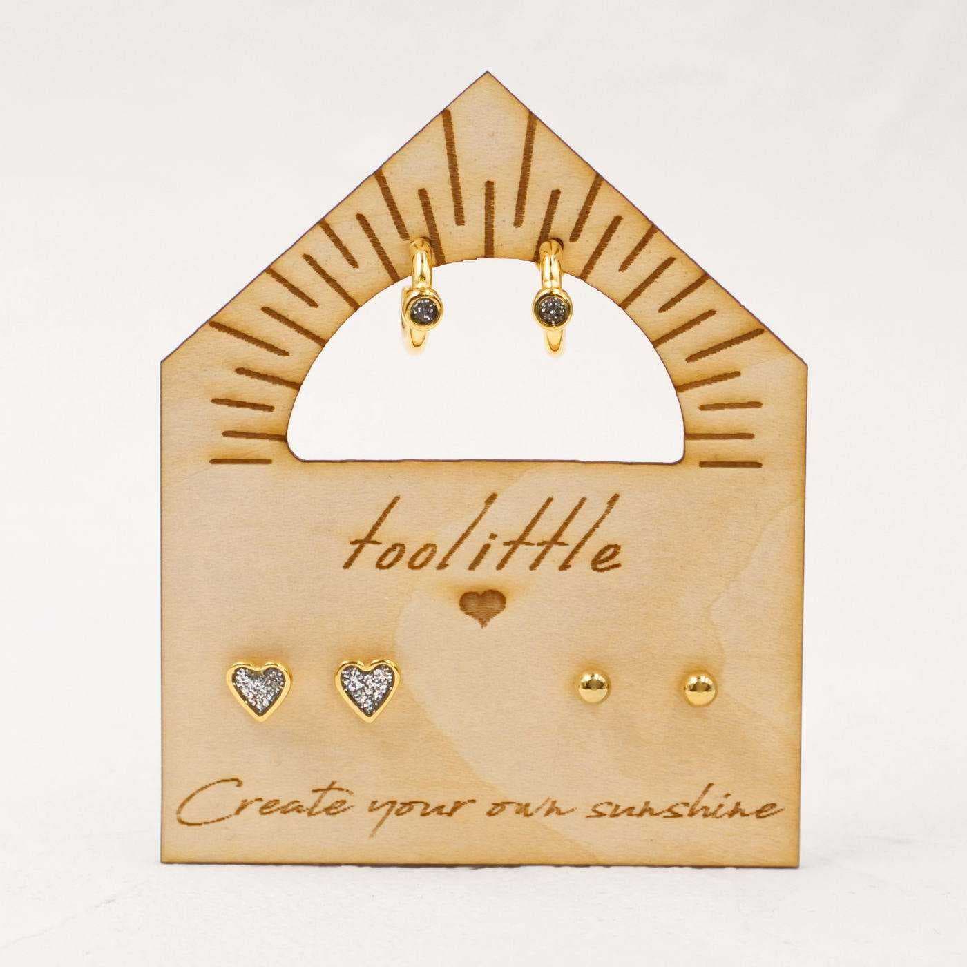 Set 3 Pairs of Earrings — Earrings from Toolittle