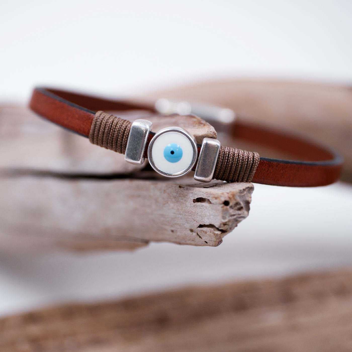 Men's Bracelet with Evil Eye — Bracelets from Toolittle