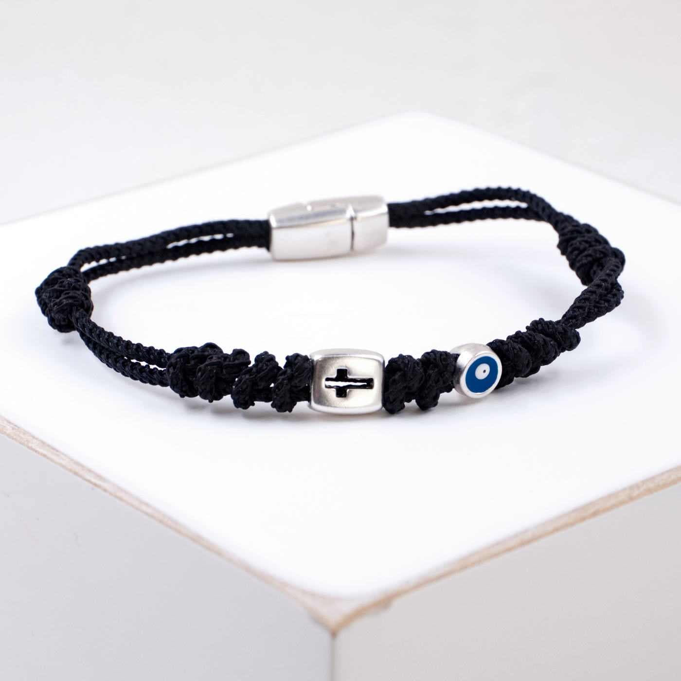 Men's Cross & Eye Bracelet — Bracelets from Toolittle