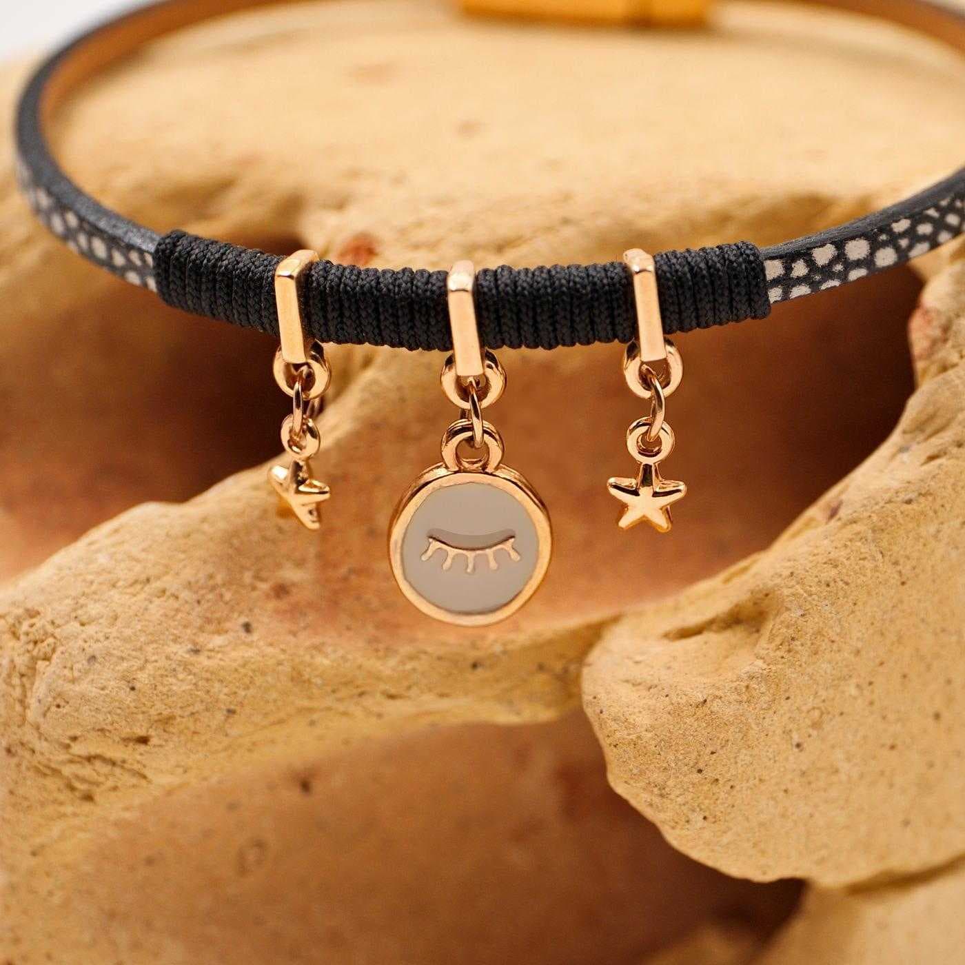 Leather Bracelet Toolittle Stars — Bracelets from Toolittle