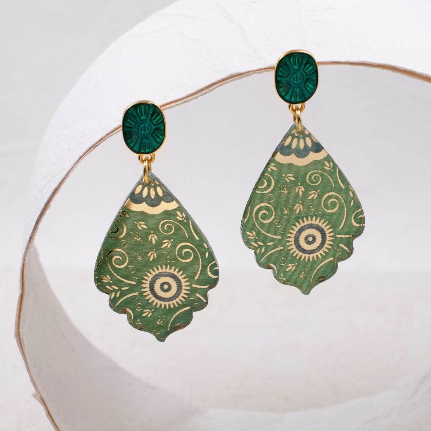 Plexiglass Drop Earrings — Earrings from Toolittle