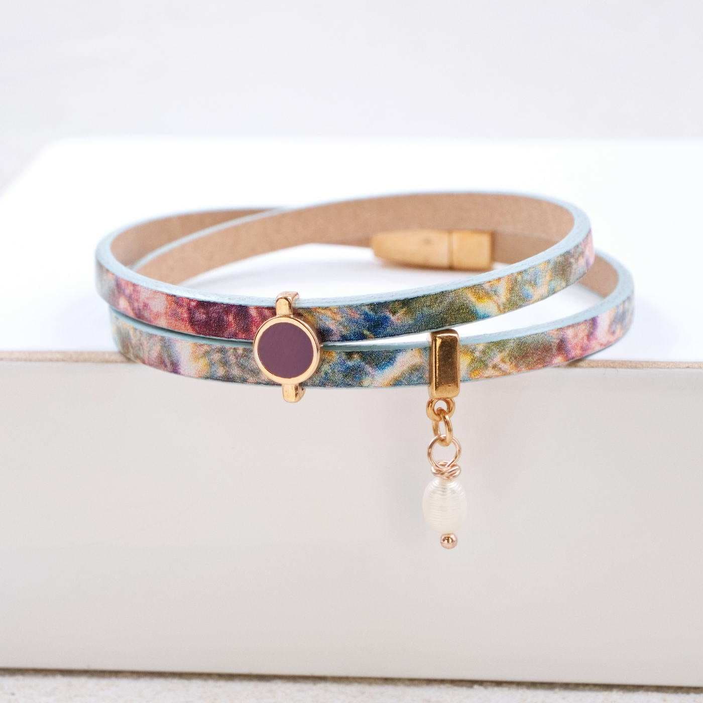 Double-wrapped Leather Bracelet — Bracelets from Toolittle