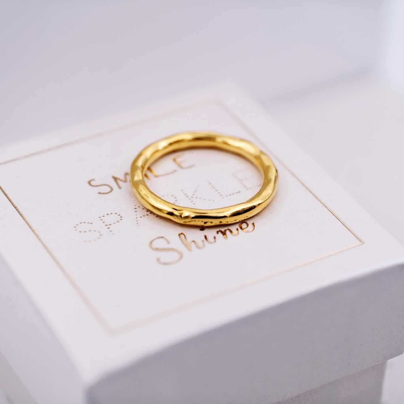 Oro art gold-plated ring — Rings from Toolittle